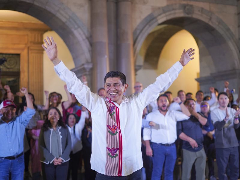 Ratifican a Salomón Jara en Oaxaca, tras primera jornada de Revocación de Mandato para un gobernador estatal