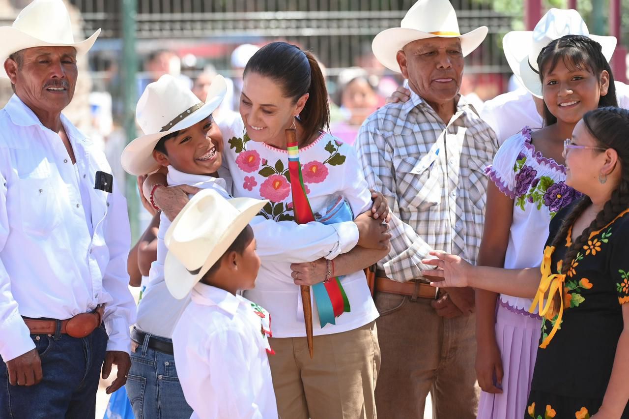 Destaca la presidenta Claudia Sheinbaum la grandeza de los pueblos originarios durante presentación del Plan de Justicia para el Pueblo Yaqui