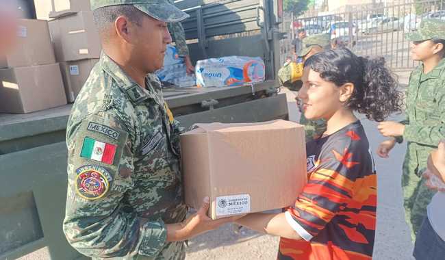 Cumplen 14 días los trabajos para la recuperación y atención a los afectados por el huracán Otis en Guerrero