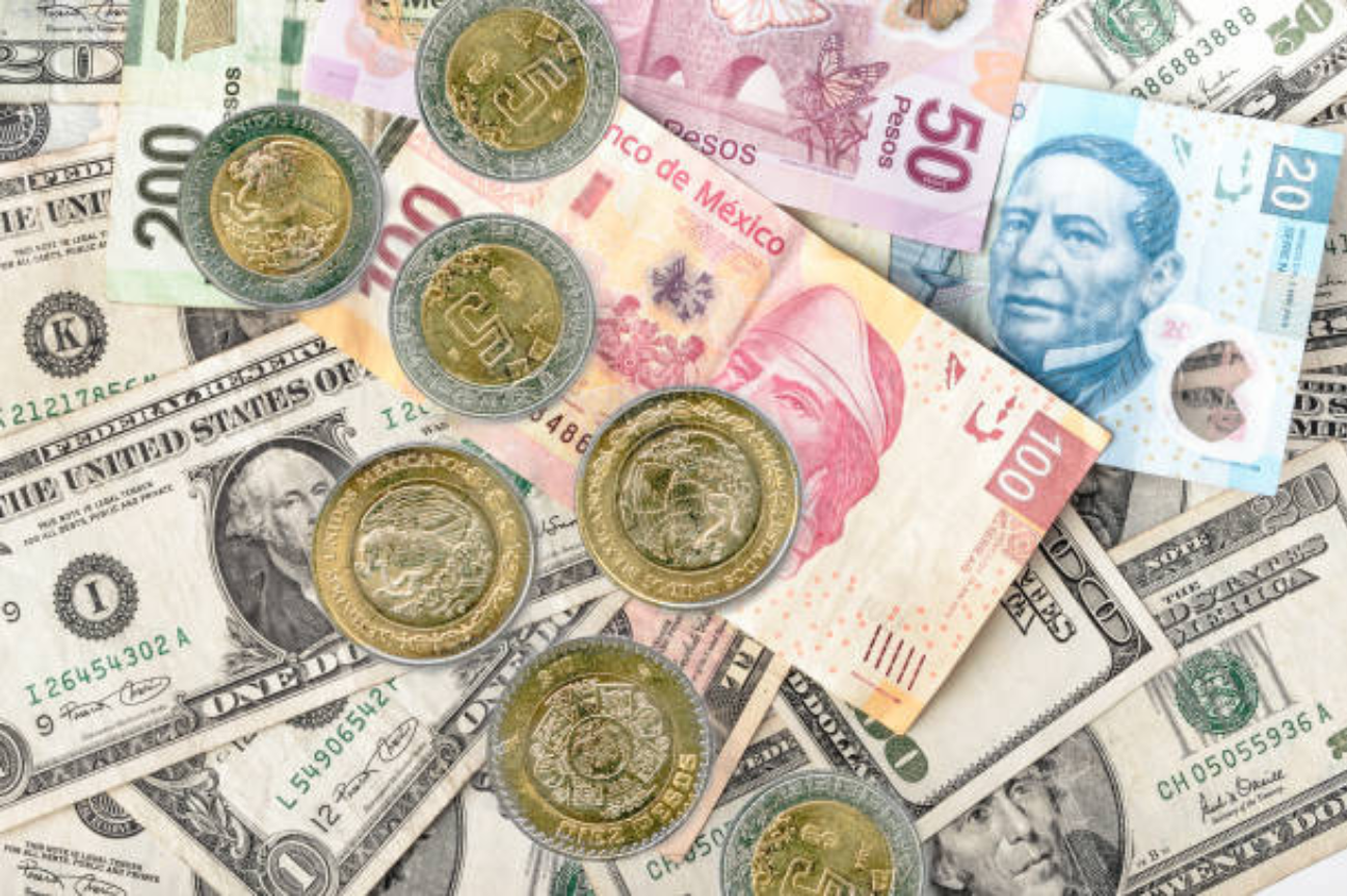 Avanza peso mexicano frente al dólar esta semana