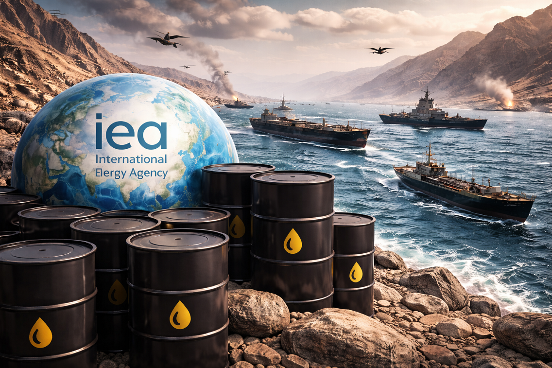 Libera Agencia Internacional de la Energía 400 millones de barriles de petróleo para contener crisis por conflicto en Medio Oriente