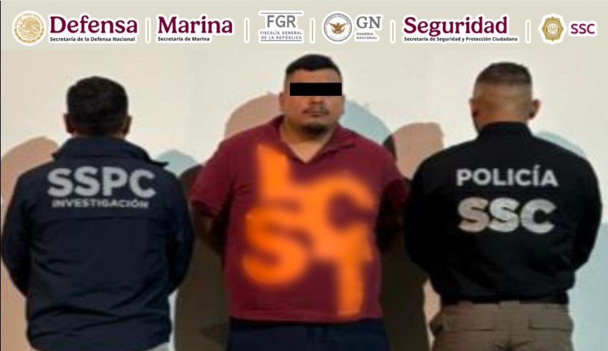 Detienen a Armando “N”, alias “Ajenjo”, presunto integrante del Cártel Nuevo Imperio