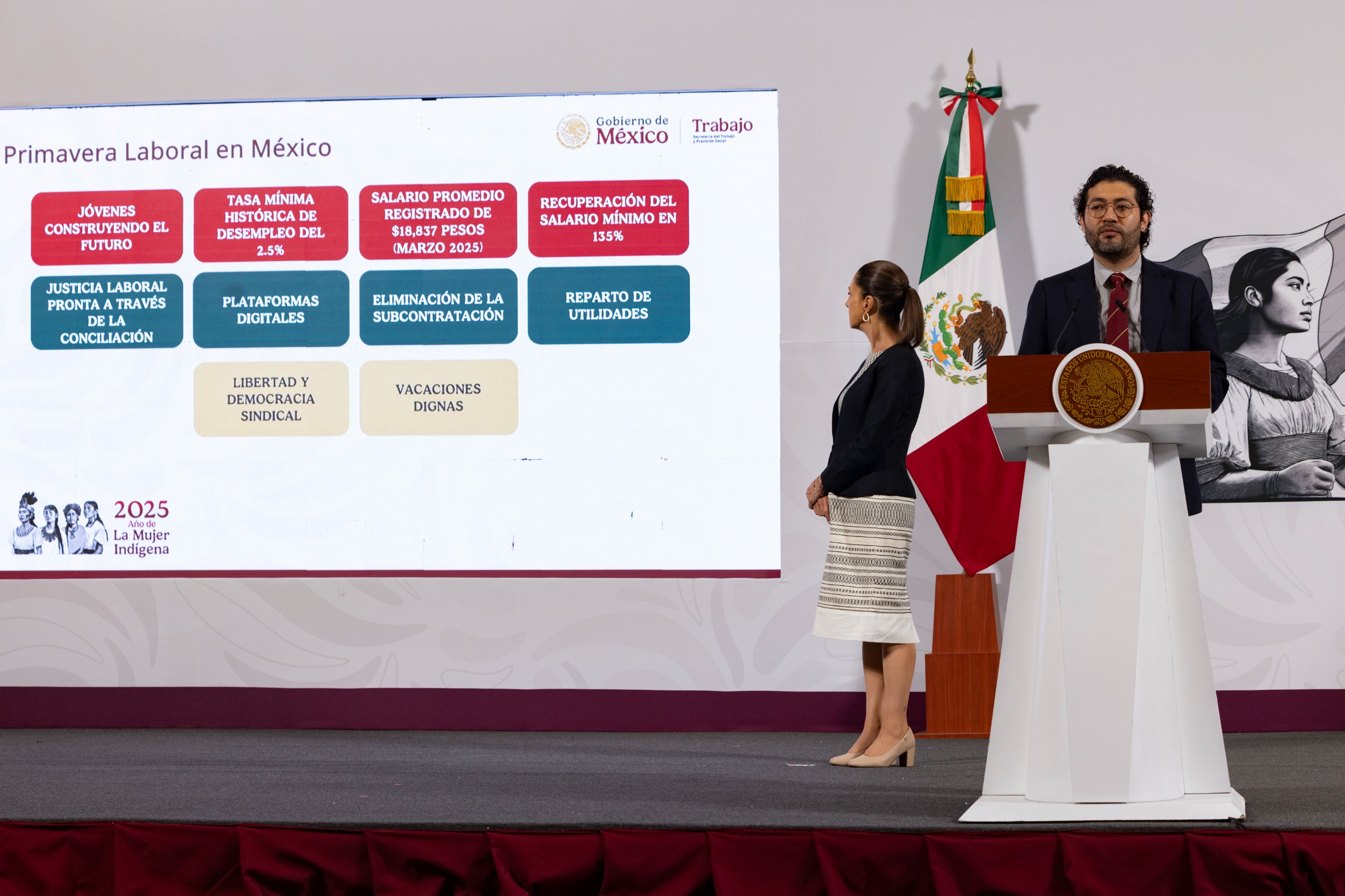 Se han creado más de 226 mil empleos formales en 2025: Secretaría del Trabajo y Previsión Social