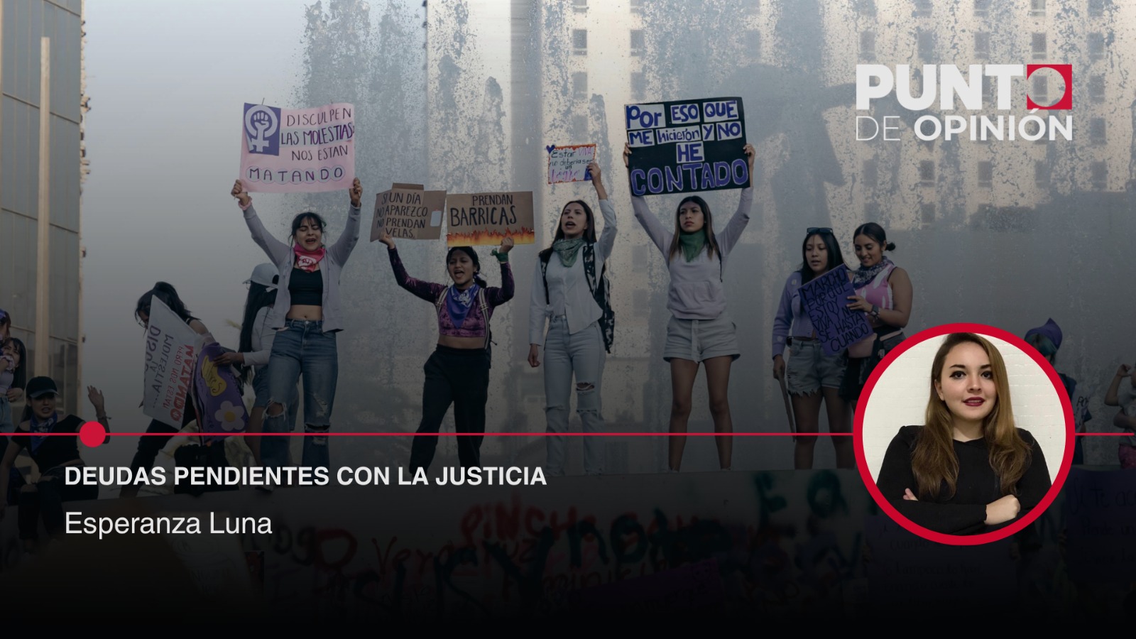 Deudas pendientes con la justicia