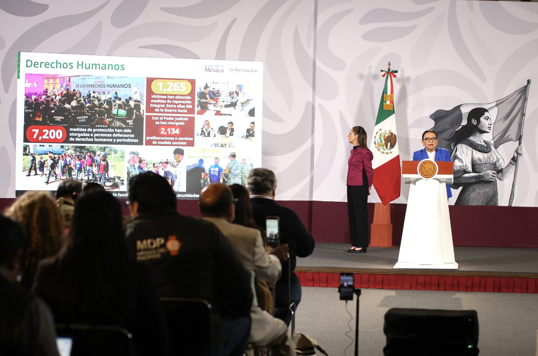 Presenta Segob balance tras dos años del gobierno de la presidenta Claudia Sheinbaum