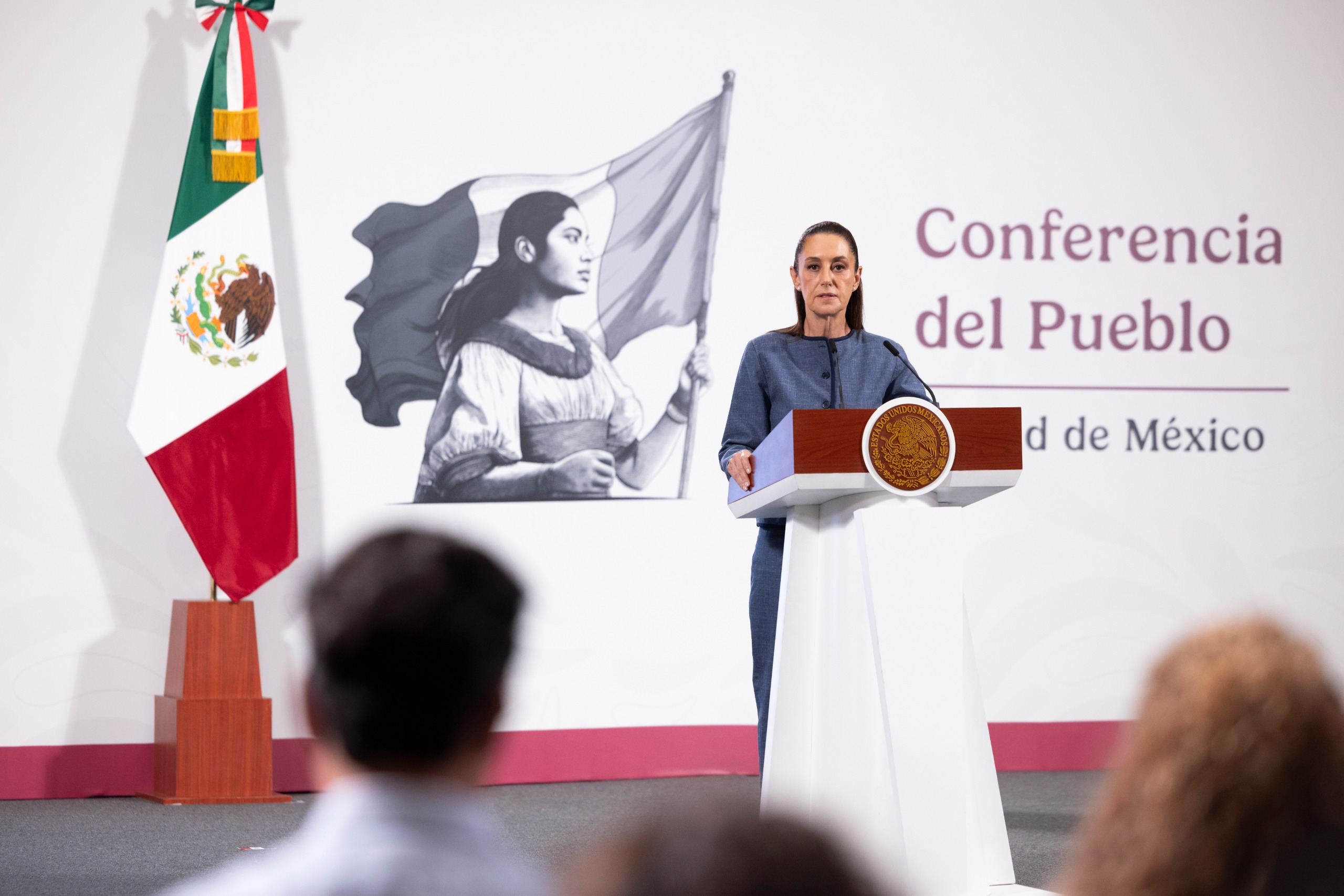 Aprueba 77% el gobierno de la presidenta Claudia Sheinbaum