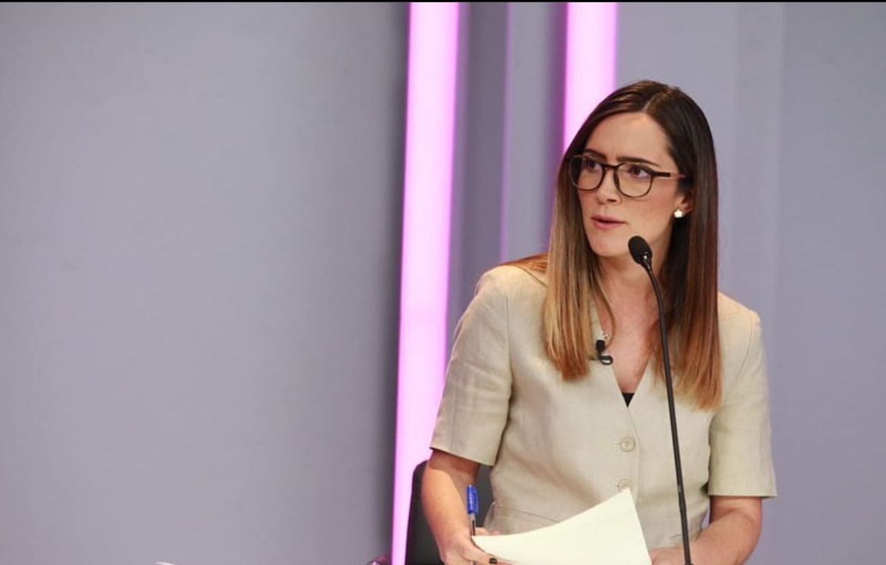 Rechaza INE propuesta del PAN para remover a Luisa Cantú como moderadora del Tercer Debate presidencial
