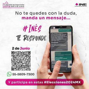 Ciudadanos podrán reportar noticias falsas por WhatsApp en jornada electoral