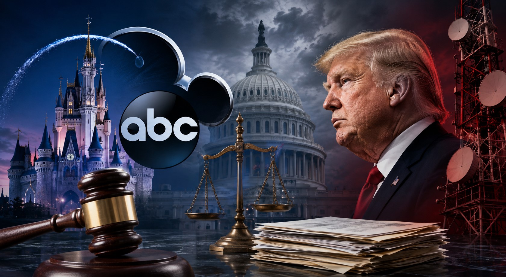 Demandan Disney y ABC al Gobierno de Trump por amenazas a sus licencias de transmisión