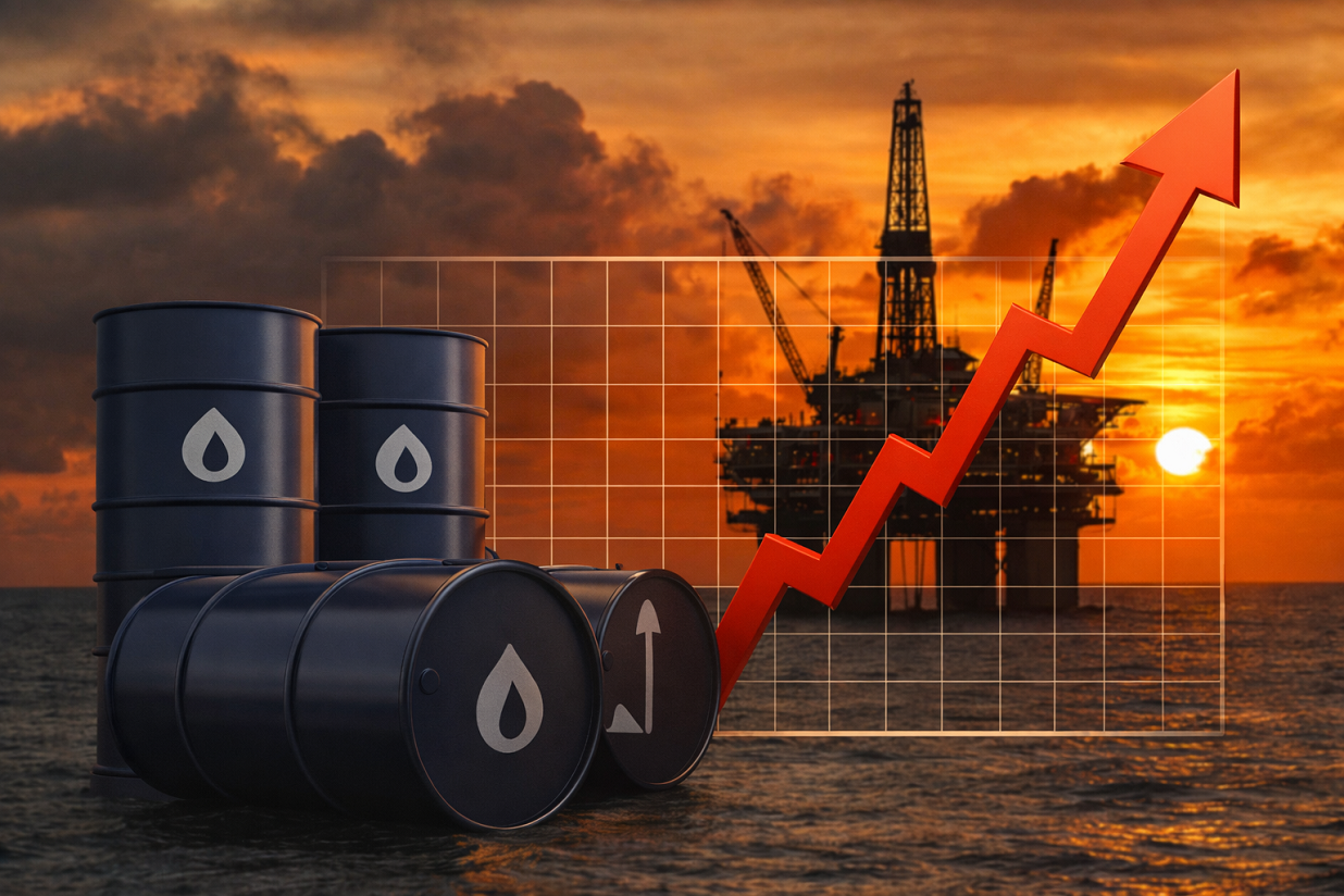Alcanza petróleo su nivel más alto desde 2022 por tensiones en Medio Oriente