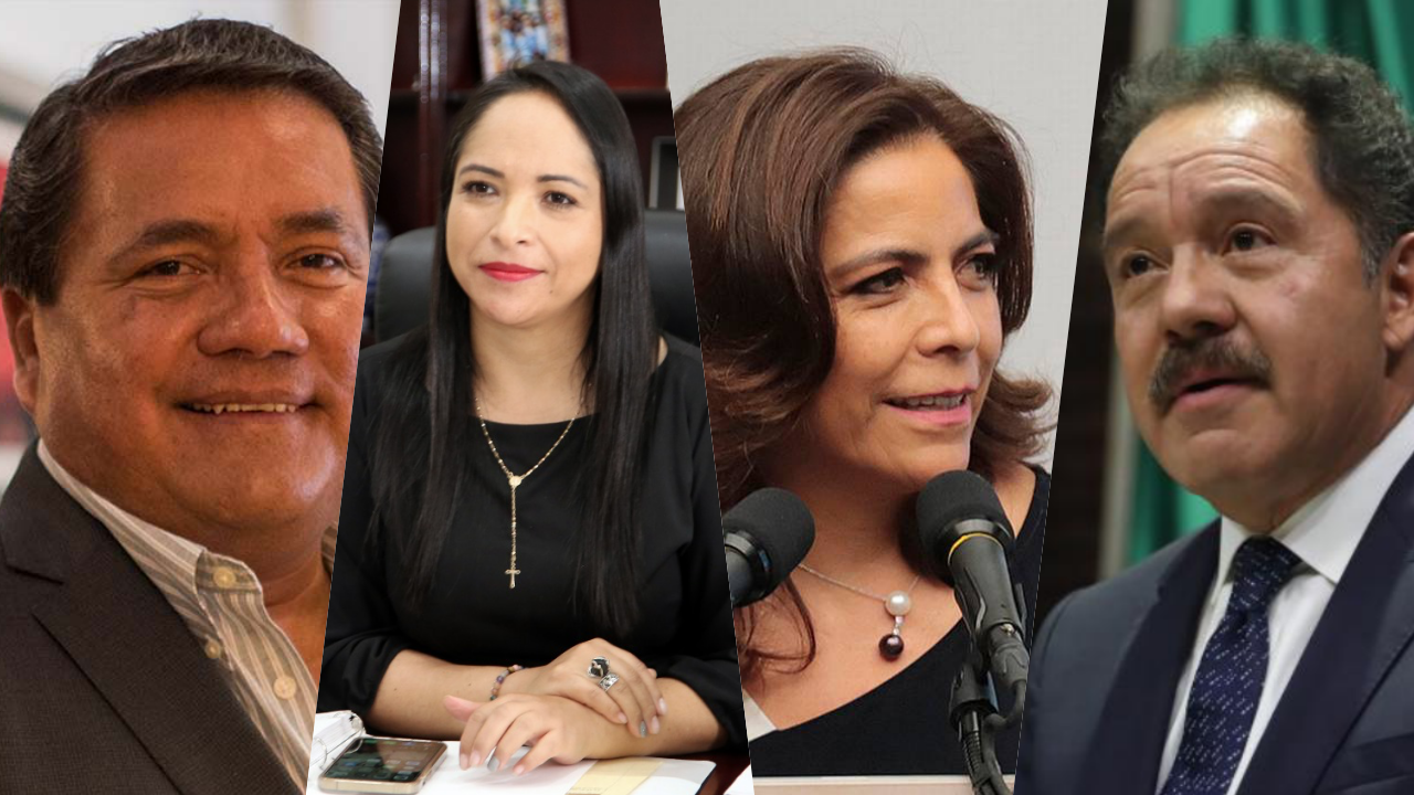 Ellos son los cuatro aspirantes a coordinar la Defensa de la Transformación en Puebla