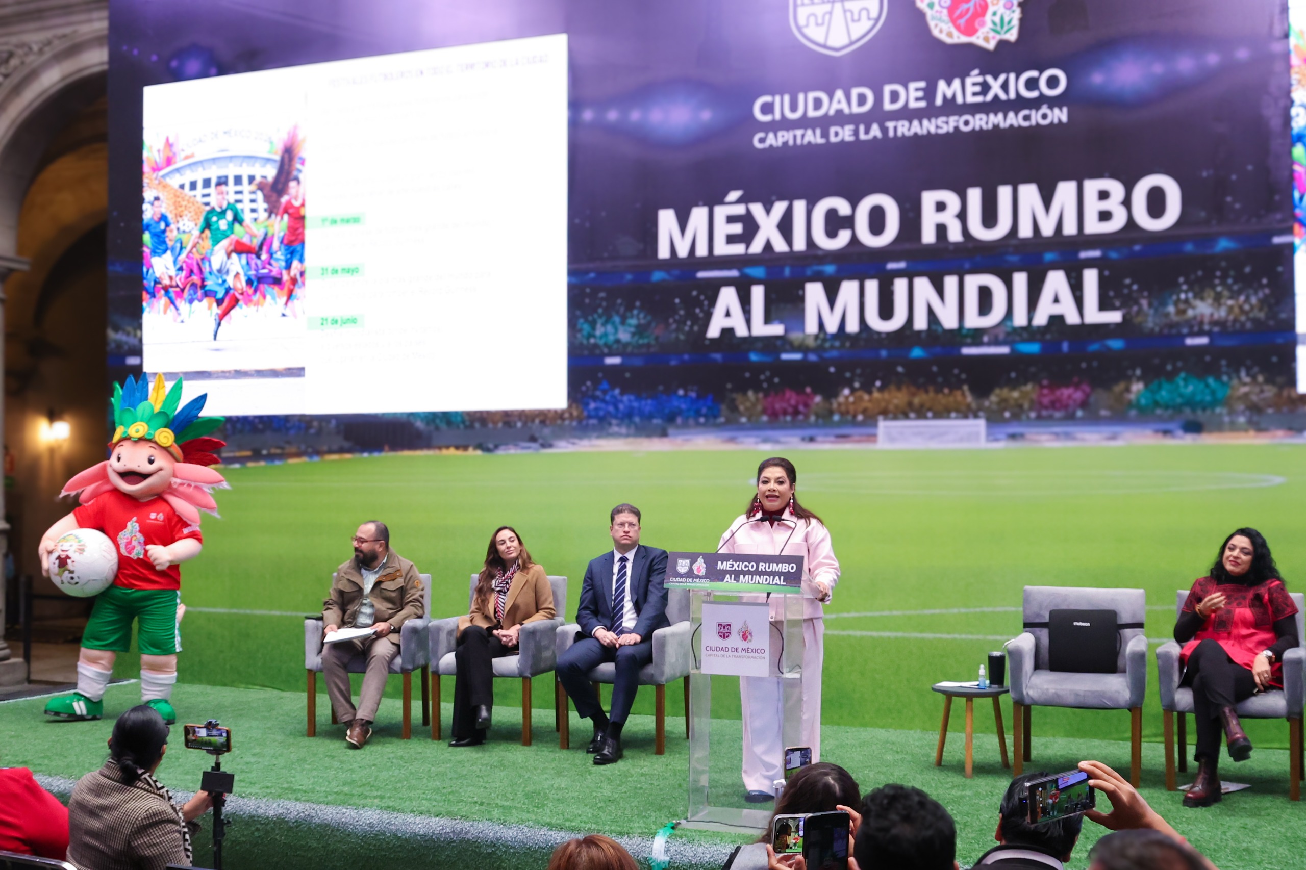 Brindará Clara Brugada “conferencias cada semana” sobre los preparativos rumbo al Mundial 2026”