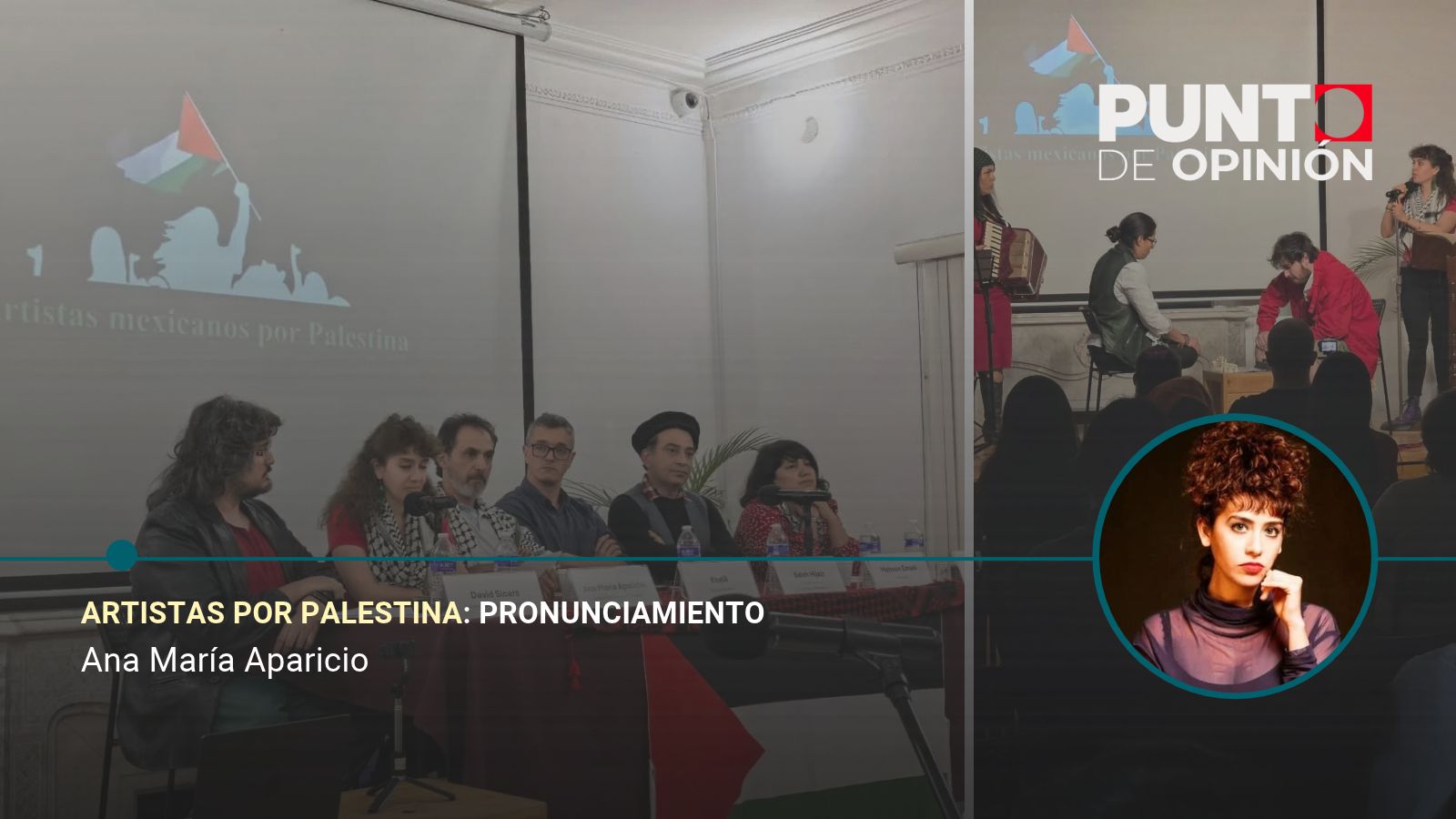 Artistas por Palestina: Pronunciamiento