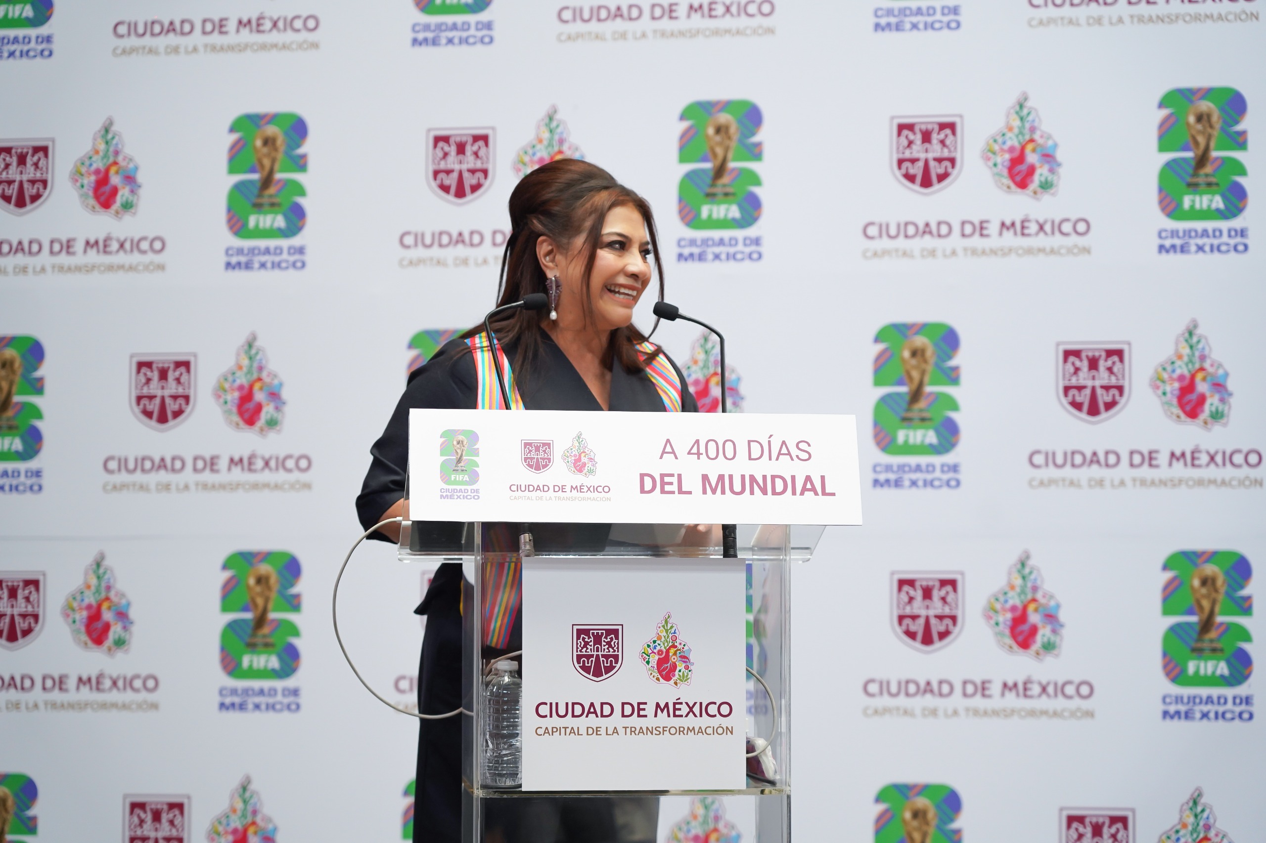 Presenta Clara Brugada acciones para recibir el Mundial 2026 en la CDMX
