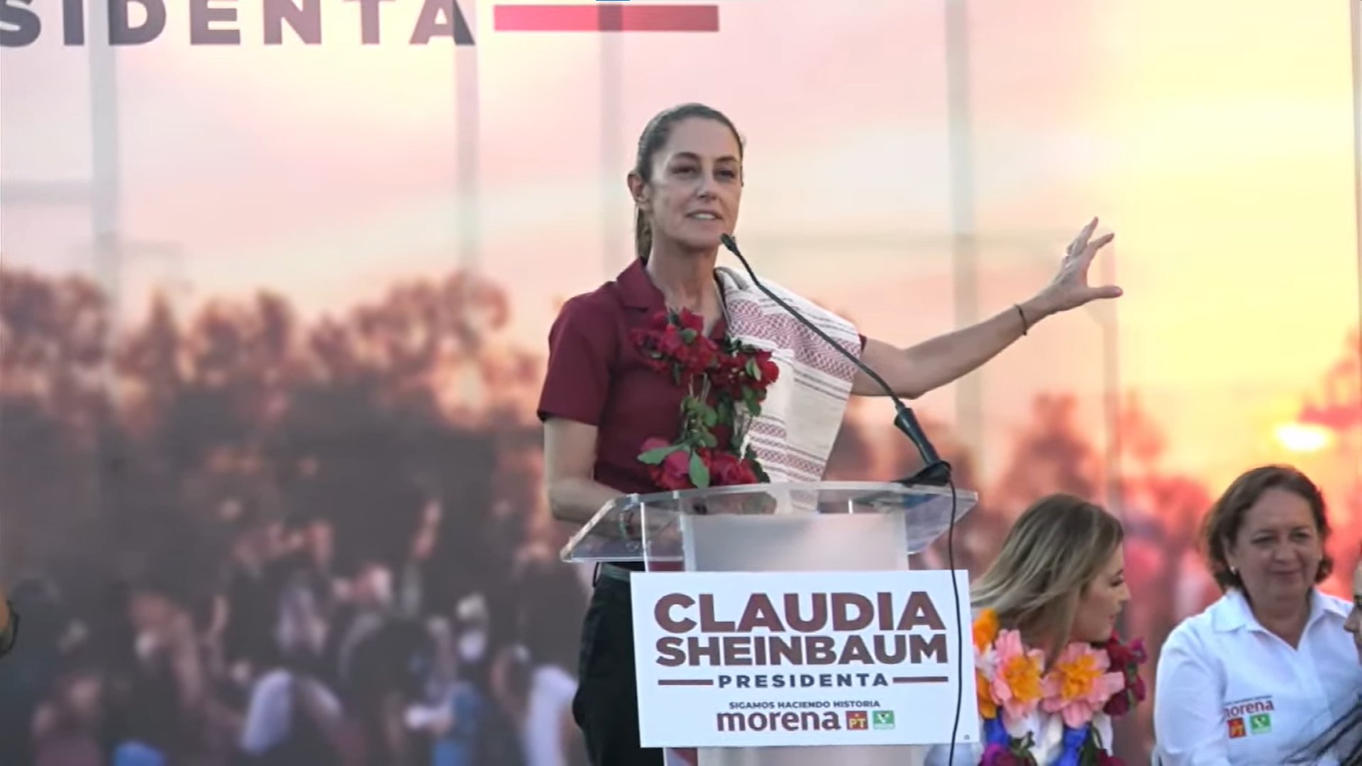 Realiza mitin Claudia Sheinbaum en Jalisco como parte de su campaña electoral