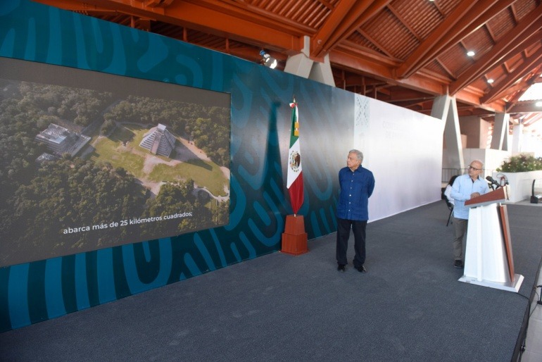 Encabeza el presidente López Obrador inauguración del Gran Museo de Chichén Itzá