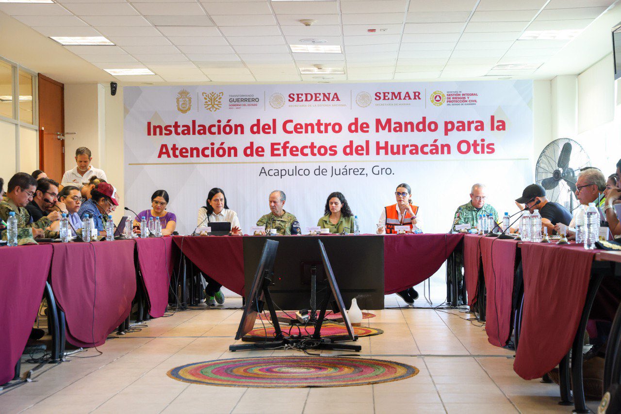 Avanzan los tres niveles de Gobierno en la recuperación de Acapulco tras el paso del huracán Otis
