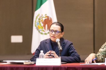 Se reúne Claudia Sheinbaum con su gabinete para fortalecer estrategia migratoria