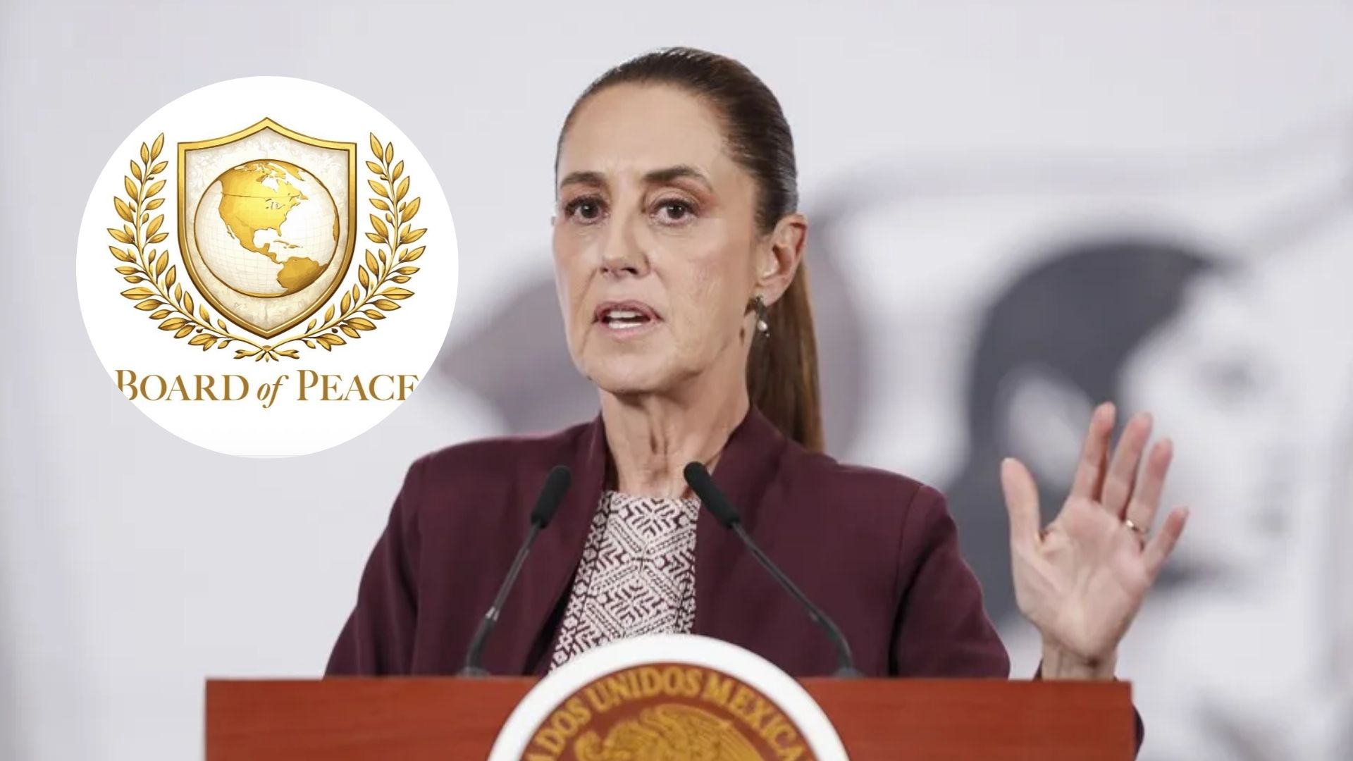 México no participará en la Junta de la Paz, tras invitación de Estados Unidos