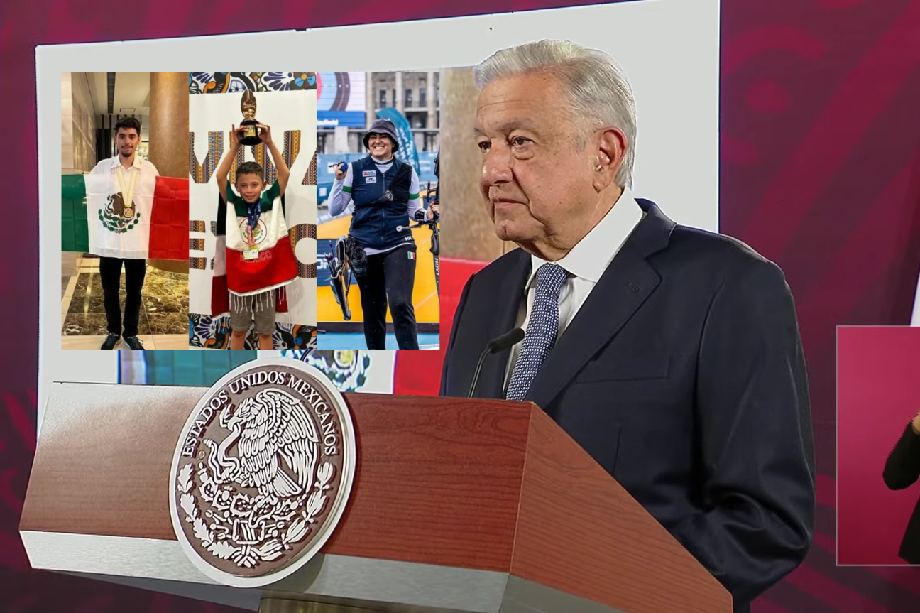 Felicita López Obrador a jóvenes mexicanos ganadores de competencias internacionales