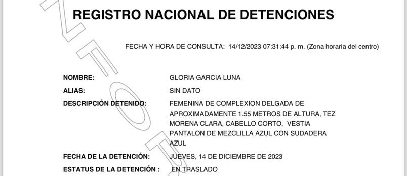 Detiene FGR a la hermana de García Luna; es señalada por operaciones con recursos de procedencia ilícita
