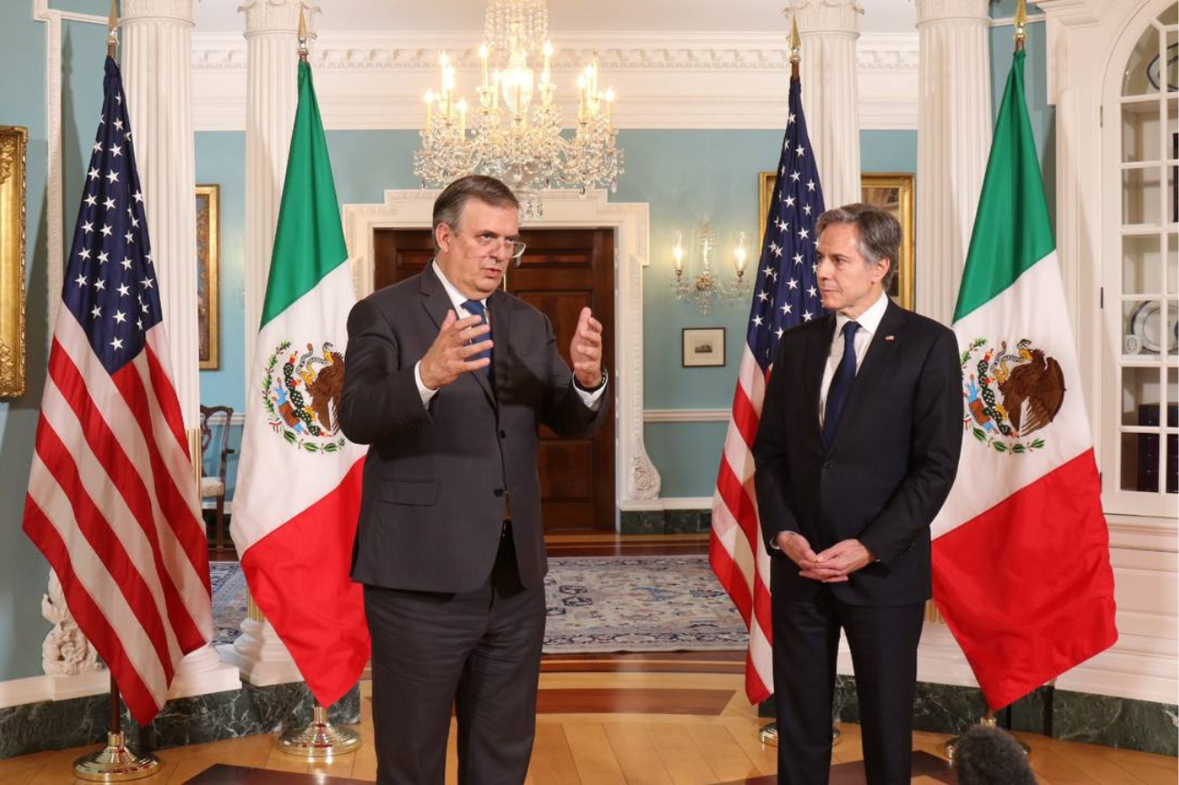 Recibirá Antony Blinken a delegación mexicana para el Diálogo de Seguridad de Alto Nivel