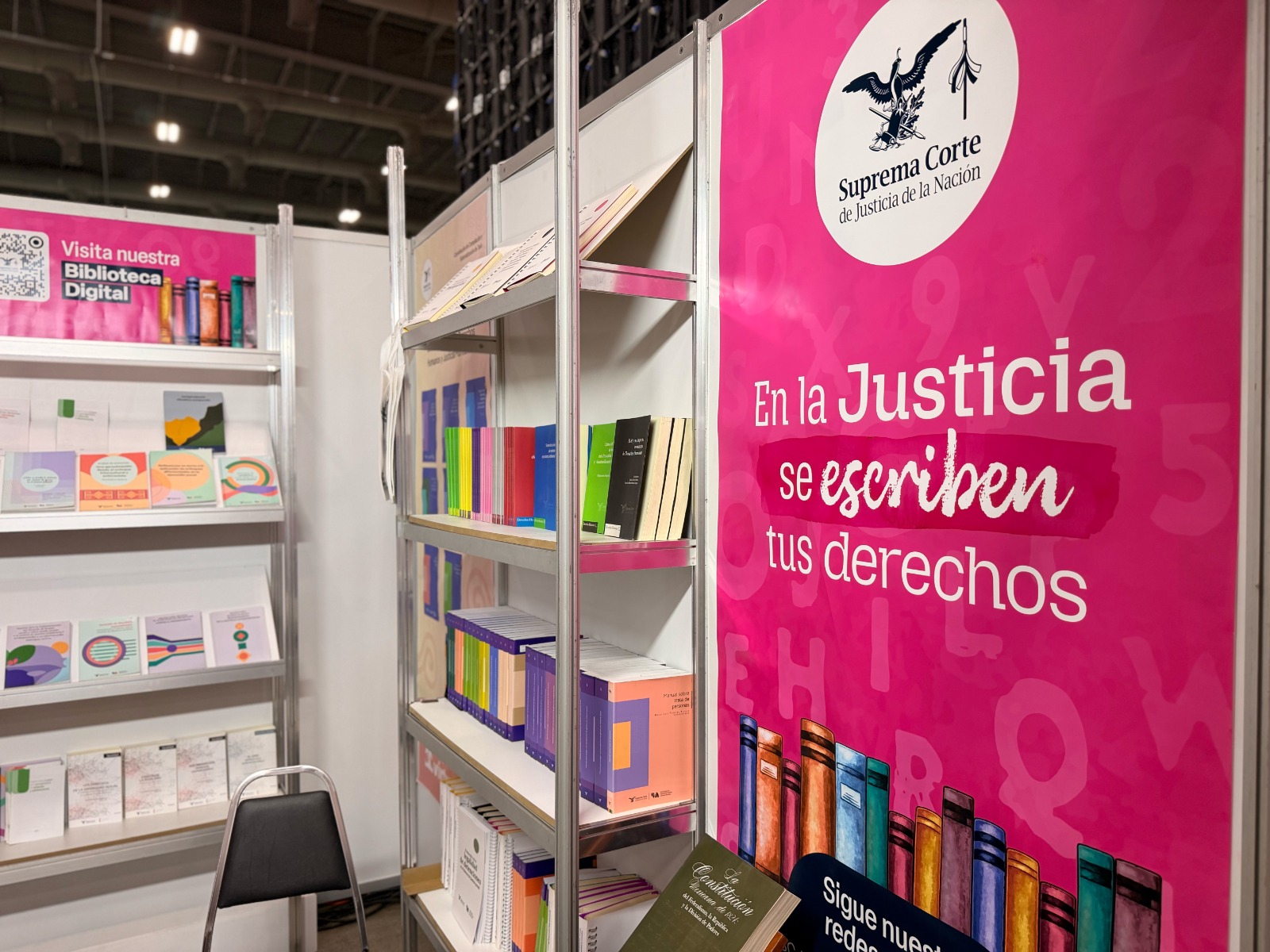 SCJN impulsa cultura jurídica y derechos humanos en la FIL Monterrey