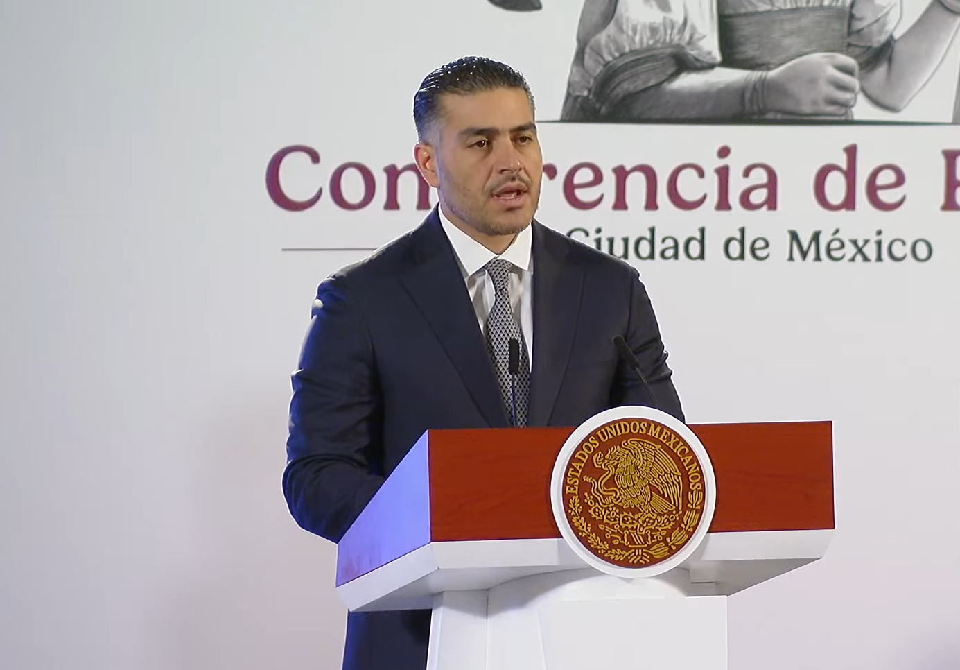 Presenta García Harfuch cuatro ejes de la Estrategia Nacional de Seguridad