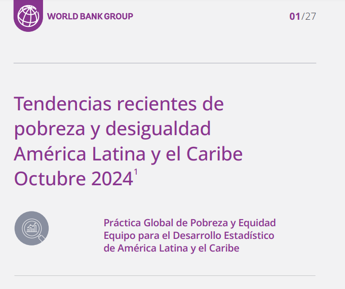 Registra ligera disminución la pobreza en América Latina: Banco Mundial