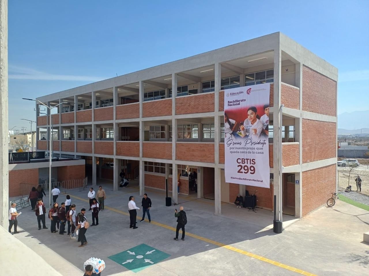 Inaugura Gobierno de México Bachillerato Tecnológico en García, Nuevo León