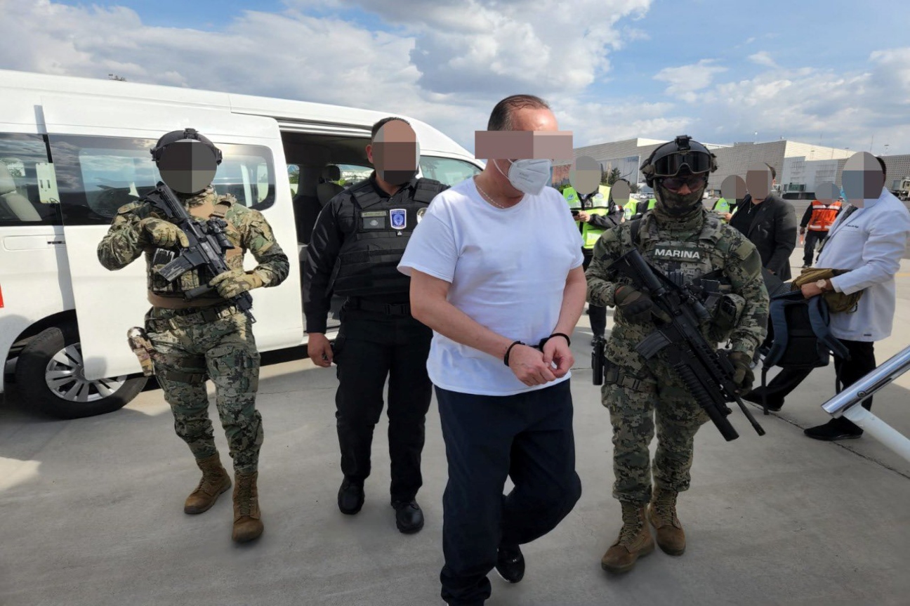 Dictan prisión preventiva al exgobernador de Chihuahua, César Duarte