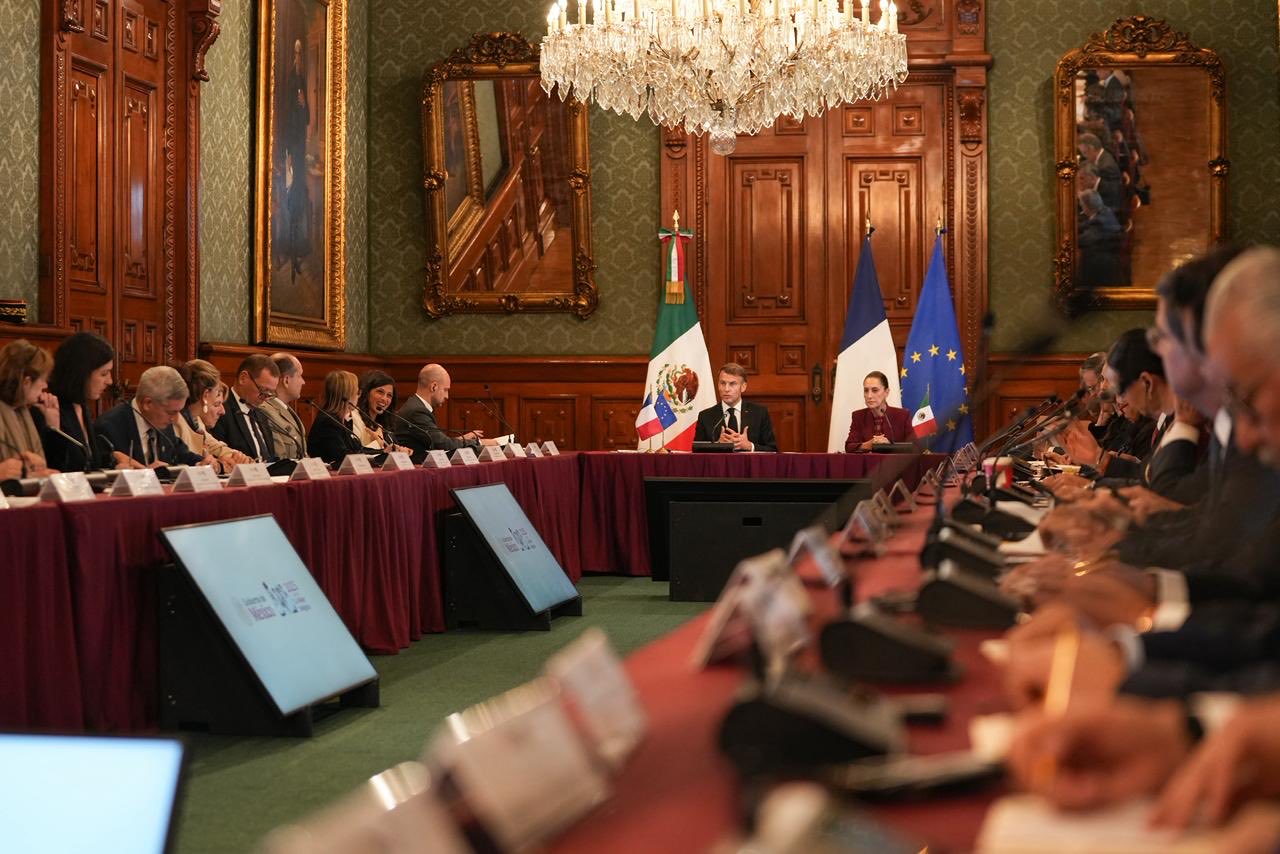 Macron está muy interesado en el Plan México: CCE