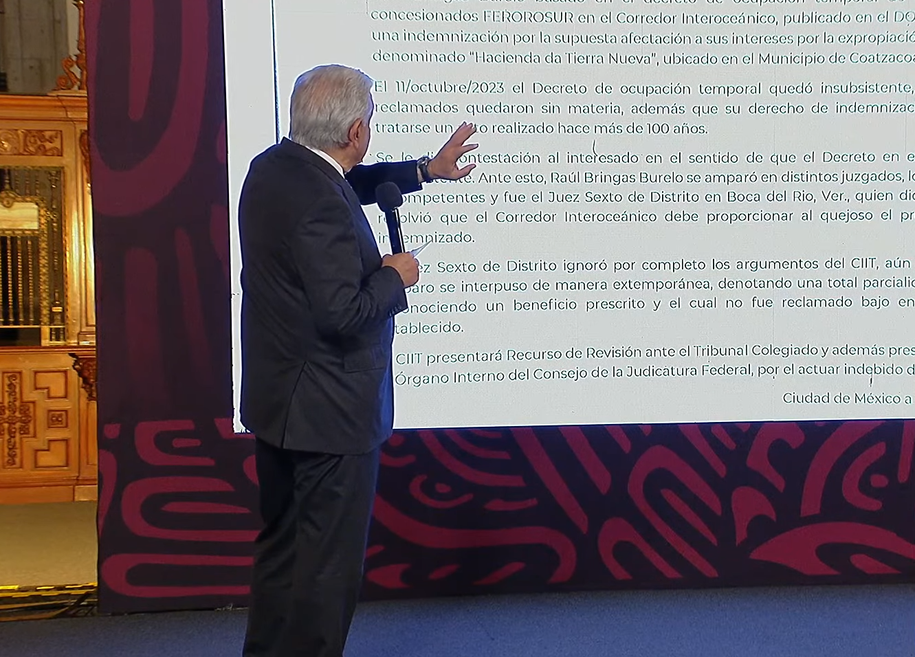 Busca Grupo México indemnización por expropiación ocurrida hace más de 100 años; juez acepta recurso