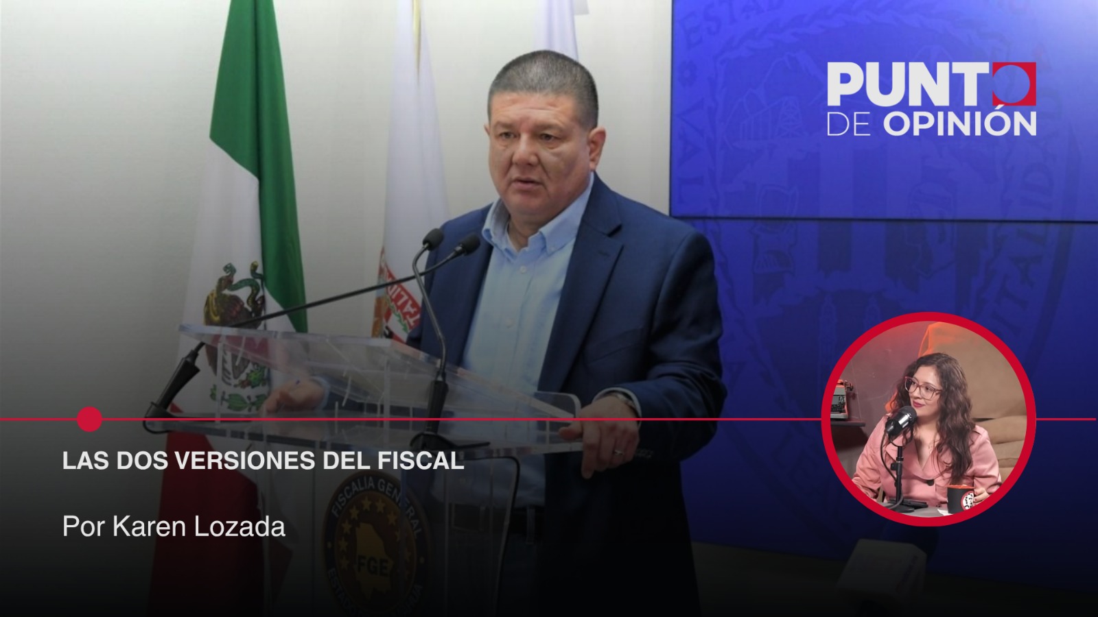 Las dos versiones del fiscal