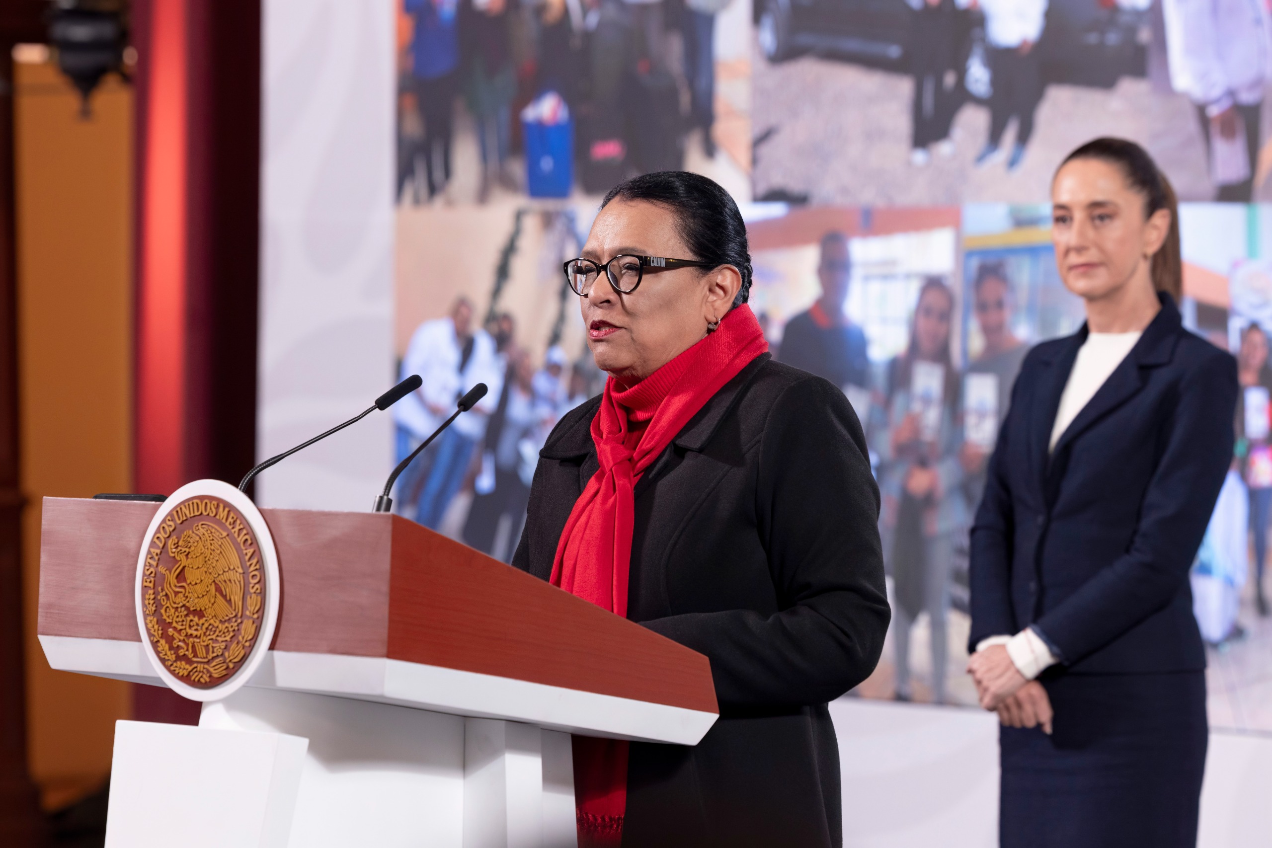 Presenta Rosa Icela Rodríguez operativo Bienvenidas Heroínas y Héroes Paisanos