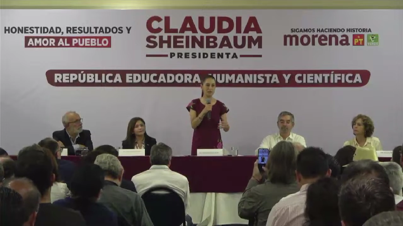 Presenta Claudia Sheinbaum su propuesta para fortalecer la educación pública y fomentar el desarrollo científico en el país