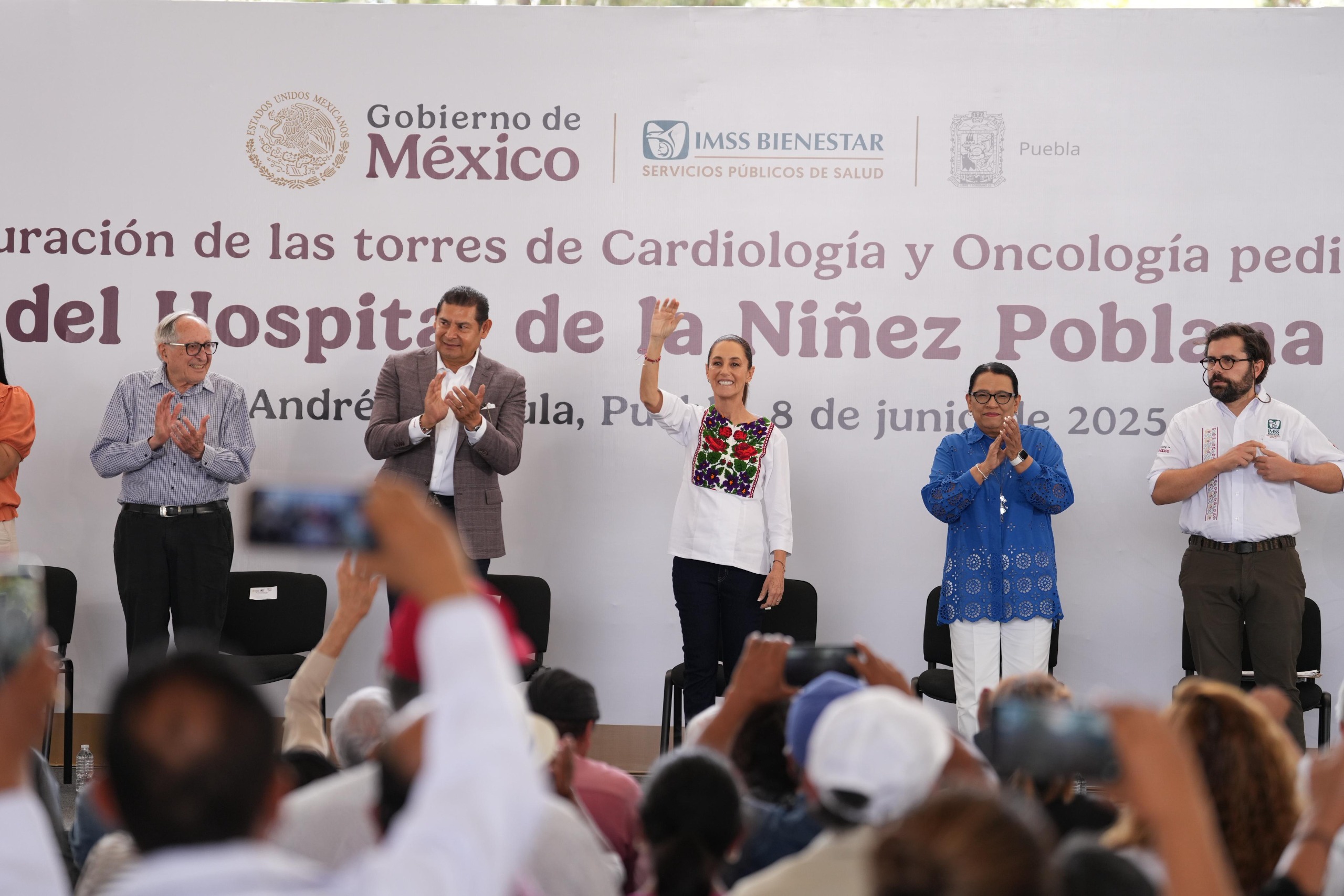 Beneficiarán a 1.5 millones de niñas y niños nuevas torres de cardiología y oncología pediátrica en el Hospital de la Niñez Poblana