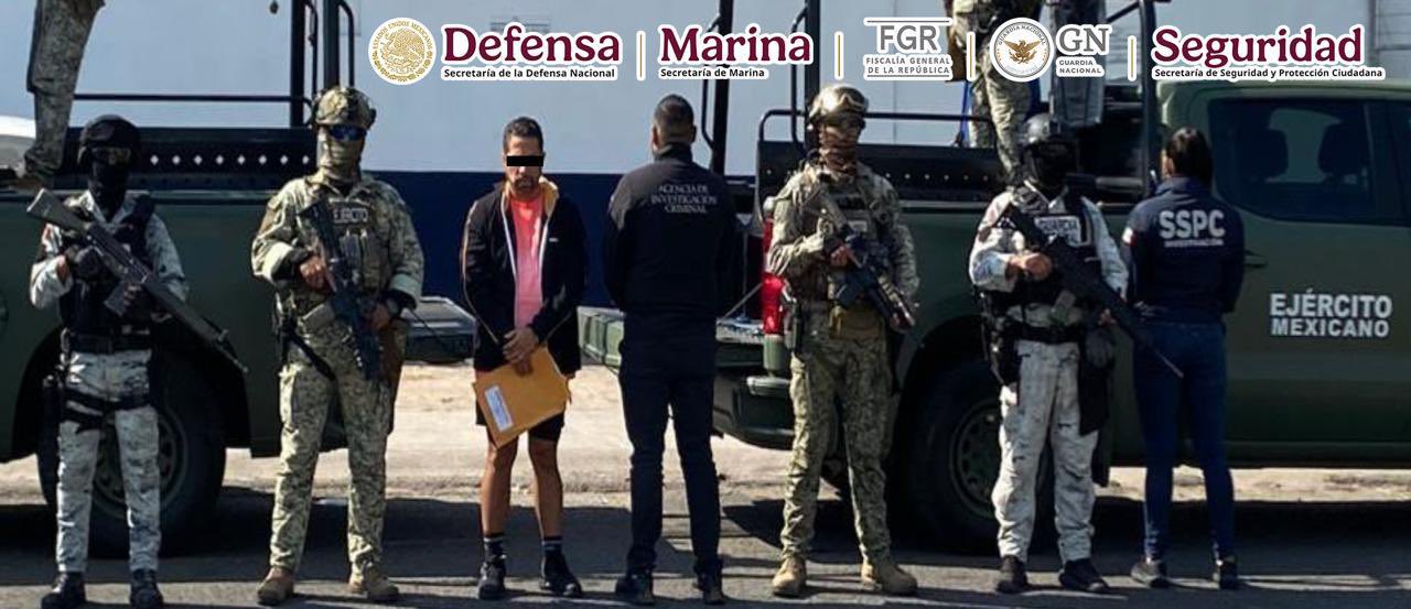 Detuvieron agentes federales a un generador de violencia en Jalisco y desmantelaron un laboratorio clandestino en Durango