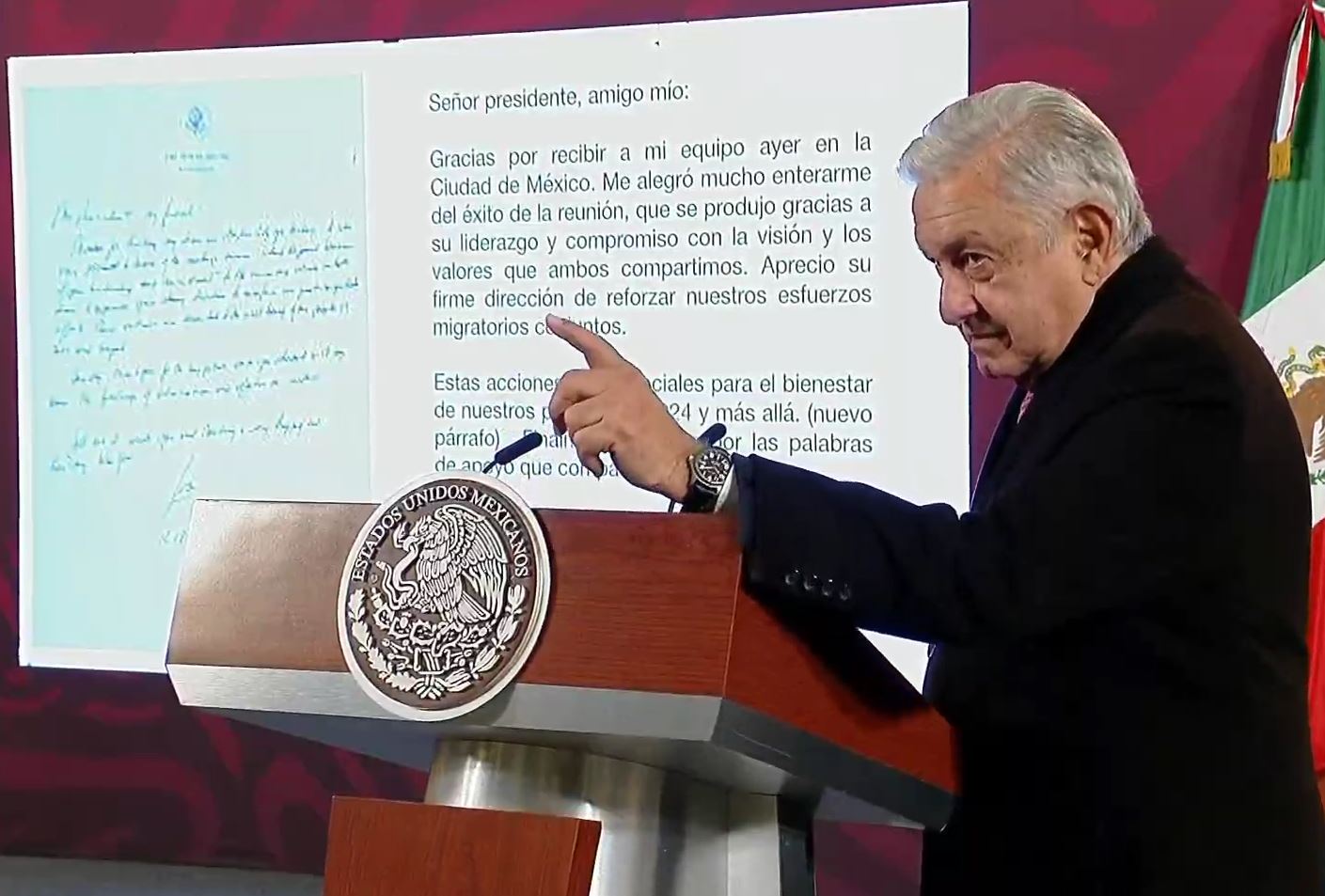 SPR Informa || Joe Biden agradece a López Obrador los acuerdos logrados