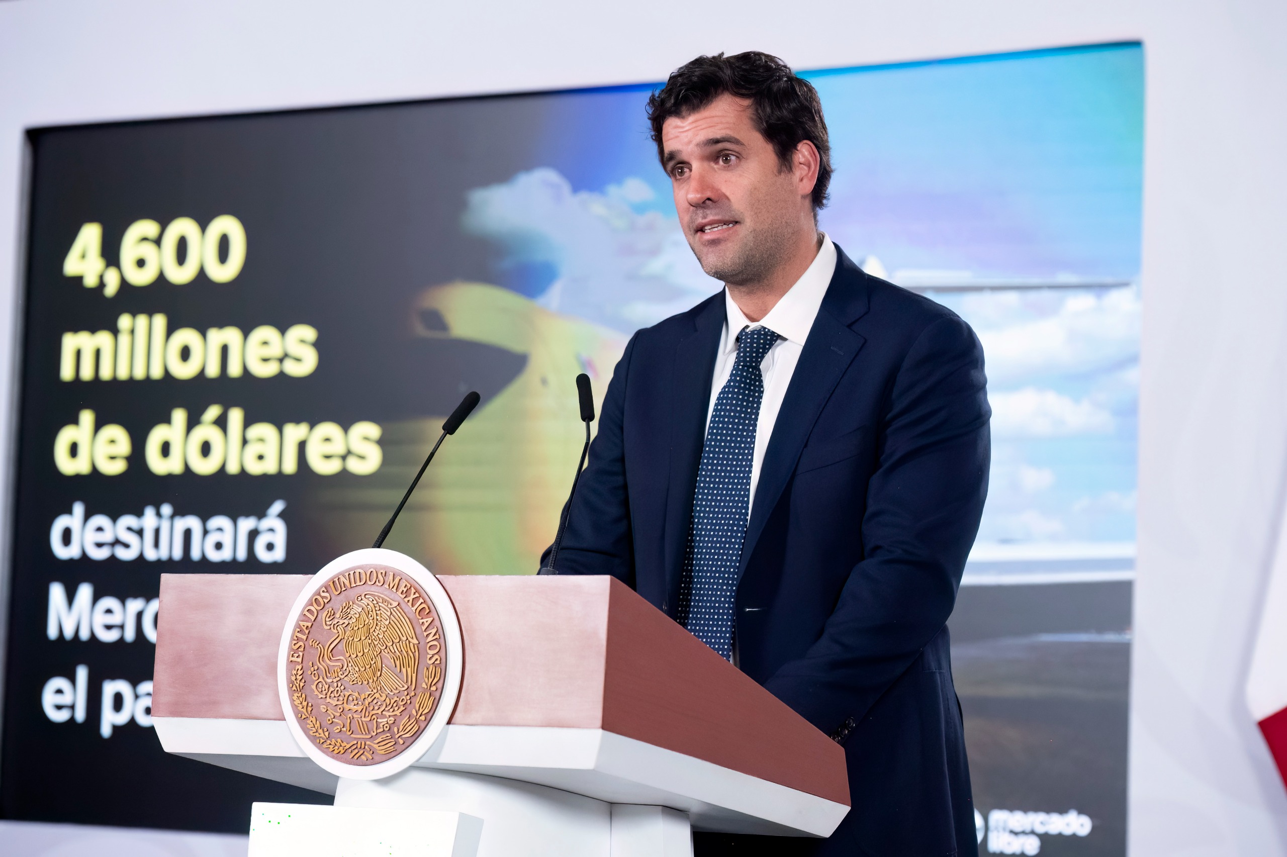 Anuncia Mercado Libre inversión histórica de 4 mil 600 millones de dólares en México para 2026