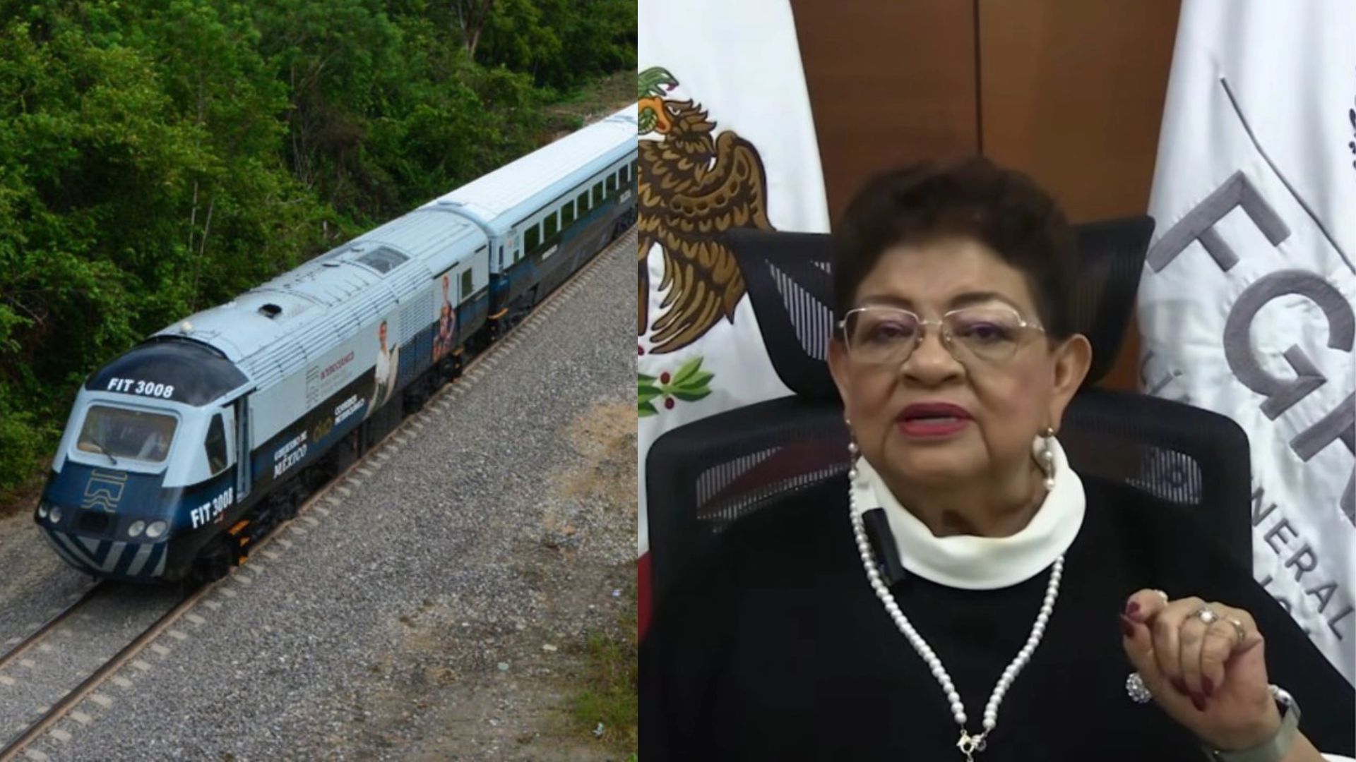 Reciben víctimas del Tren Interoceánico reparación del daño; FGR confirma exceso de velocidad como causa del accidente