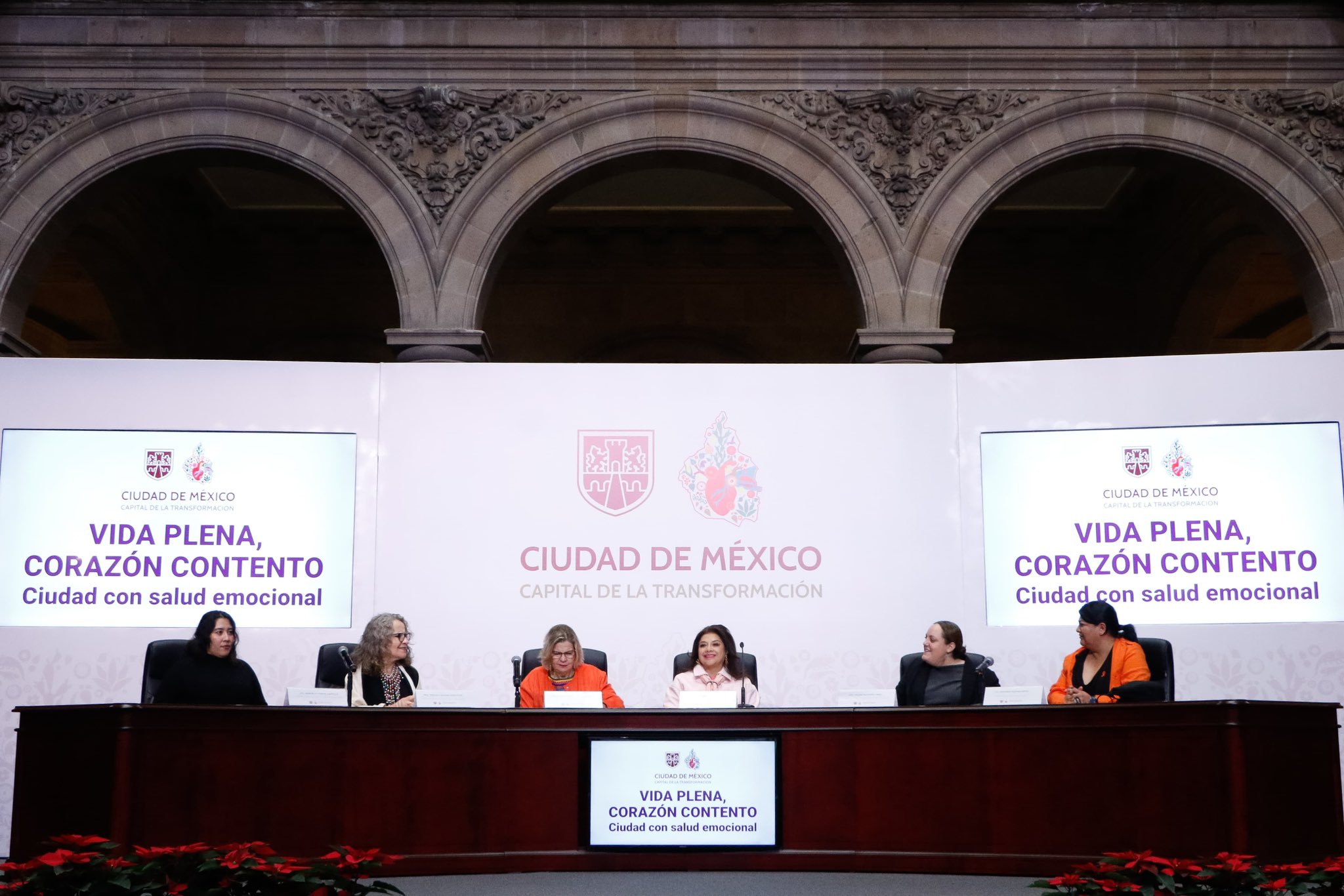 Presenta Clara Brugada iniciativa “Vida Plena, Corazón Contento. Ciudad con salud emocional”