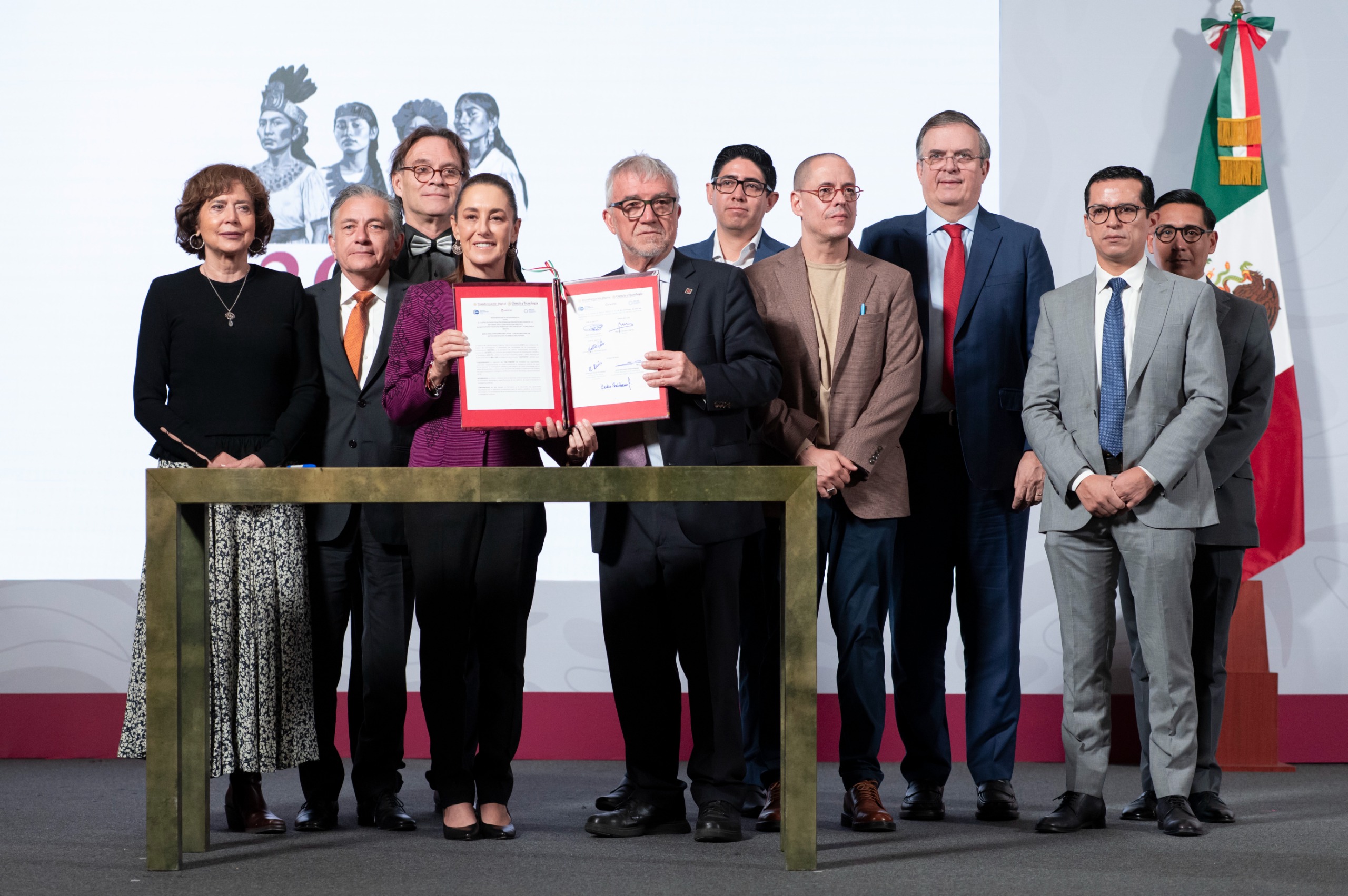 Firma Gobierno de México convenio para crear el Centro Mexicano de Súper Cómputo