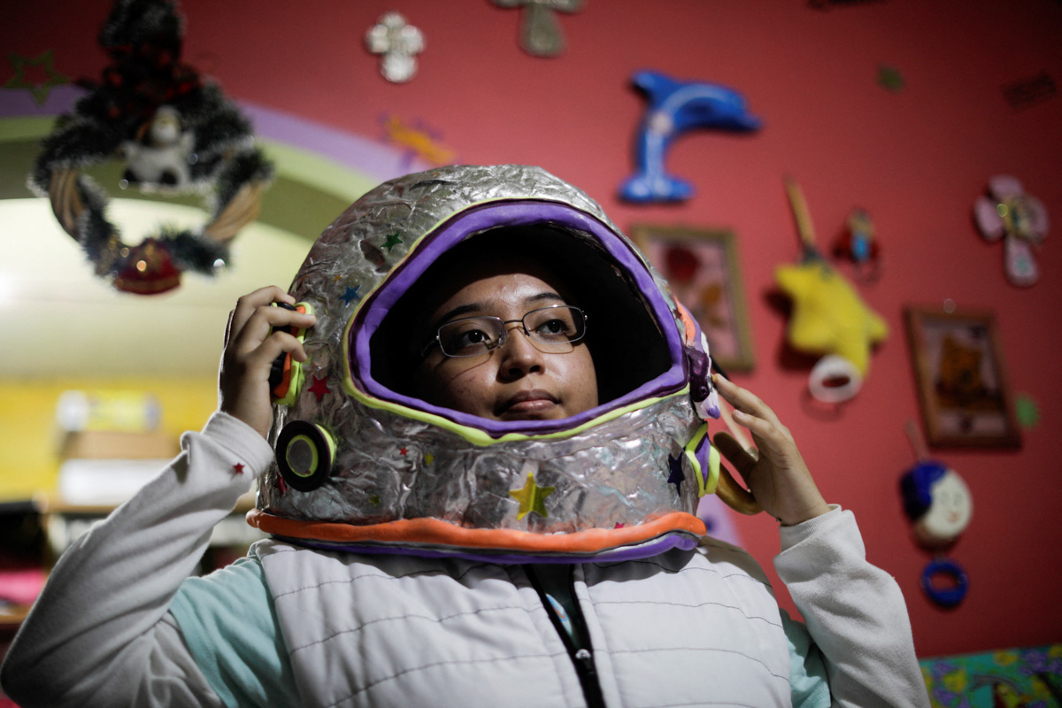 #MujeresQueInspiran Estrella Salazar, niña genio mexicana podría asistir al Congreso de Astronáutica