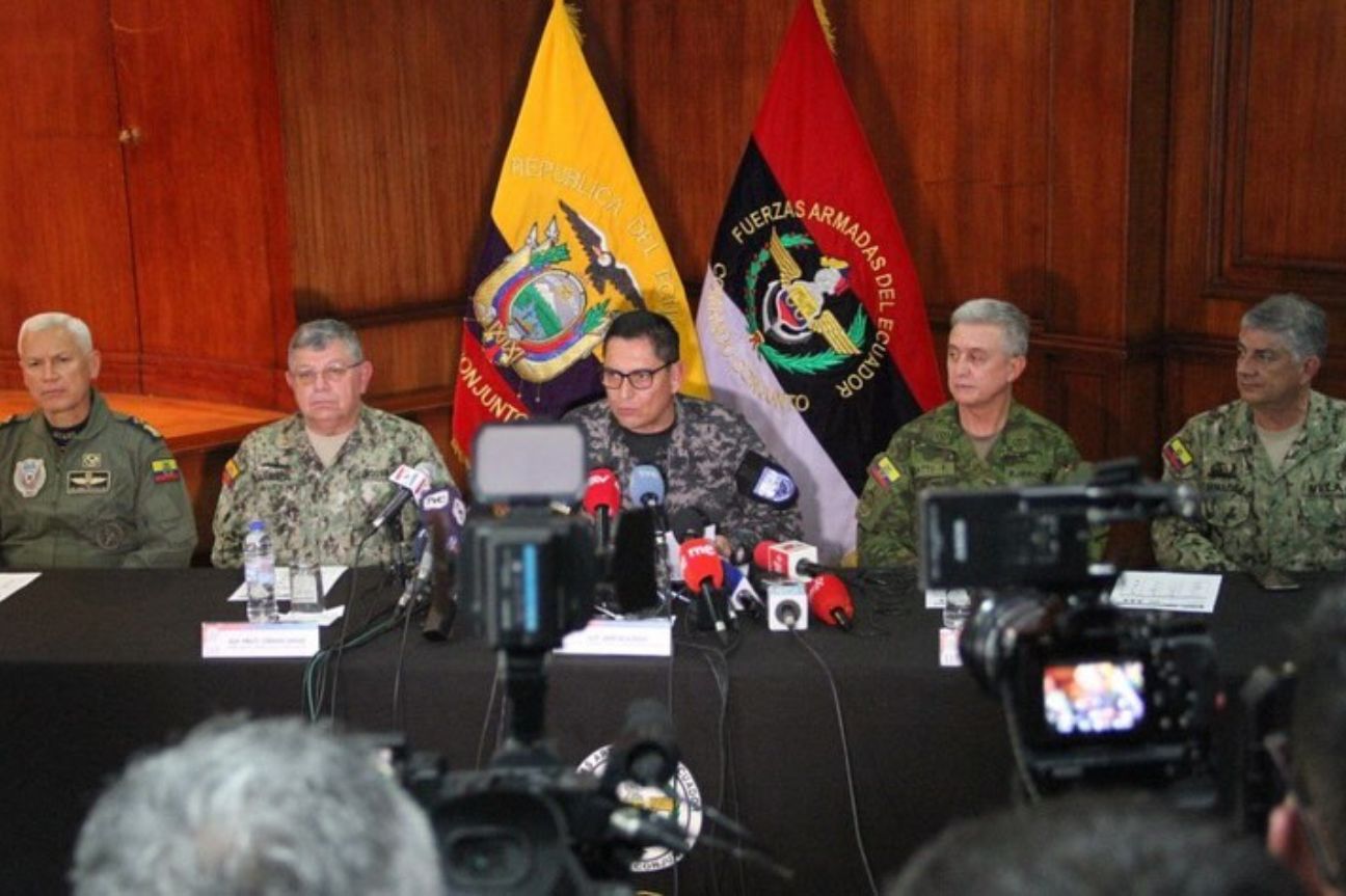 Presentan en Ecuador los resultados de la acción militar tras Estado de Excepción