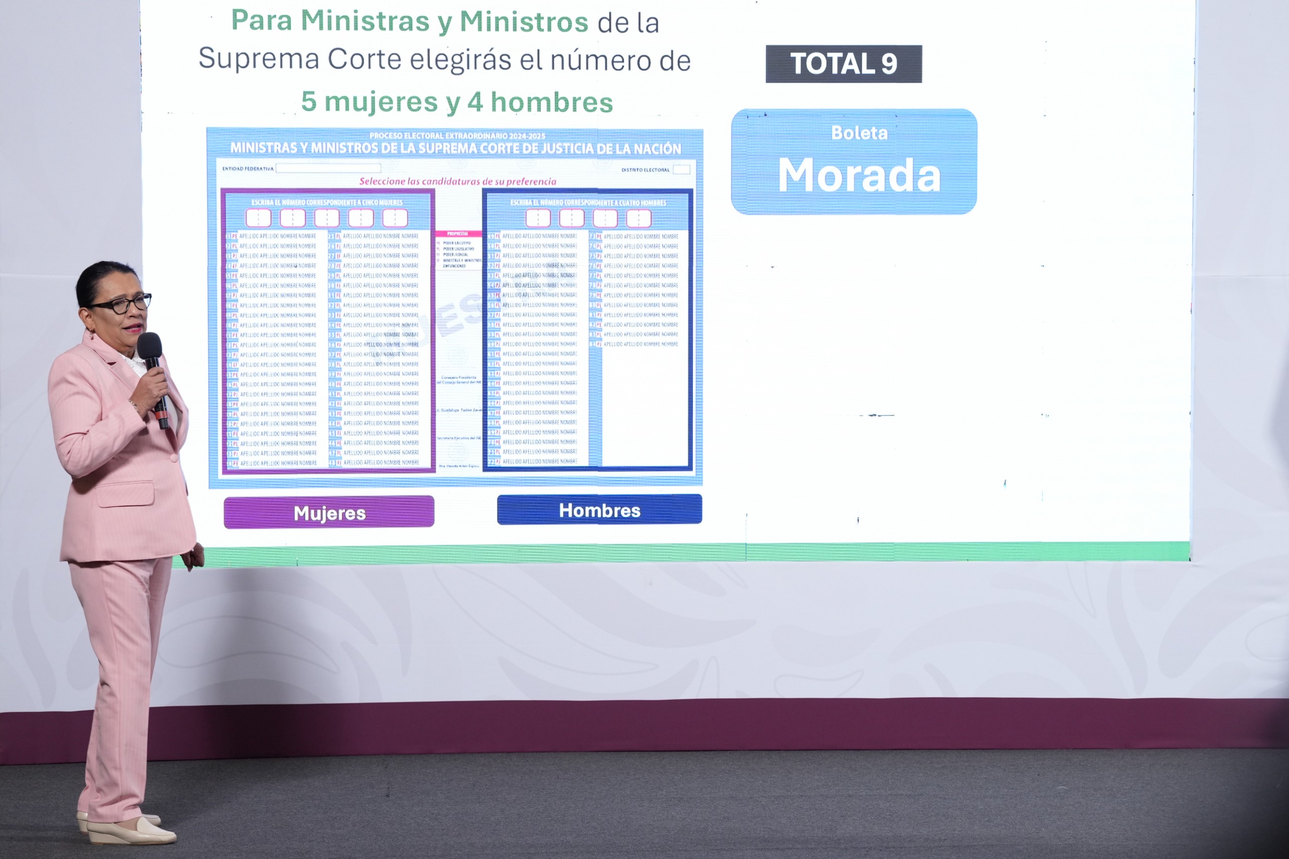 Explica SEGOB reglas específicas de promoción para Elección Judicial