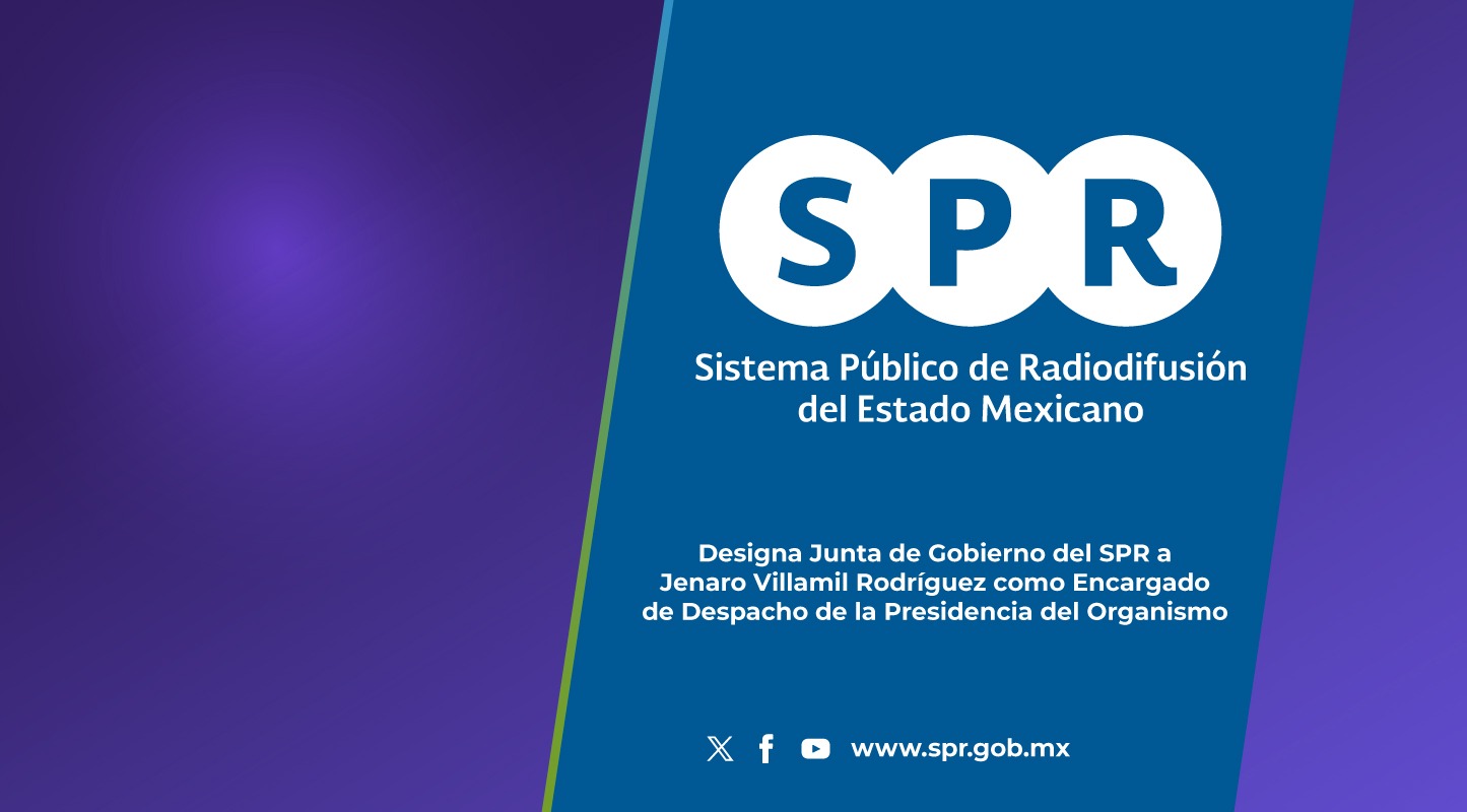 Designa Junta de Gobierno del SPR a Jenaro Villamil como Encargado de Despacho de la Presidencia del Organismo
