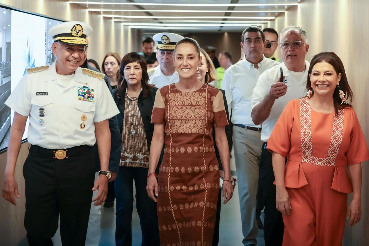 “Es un compromiso cumplido”: Sheinbaum encabeza entrega de la primera fase de remodelación del AICM