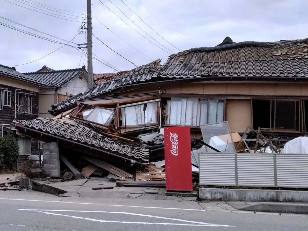 Saldo preliminar de 57 muertos en Japón tras terremoto de magnitud 7.6 en la escala de Richter