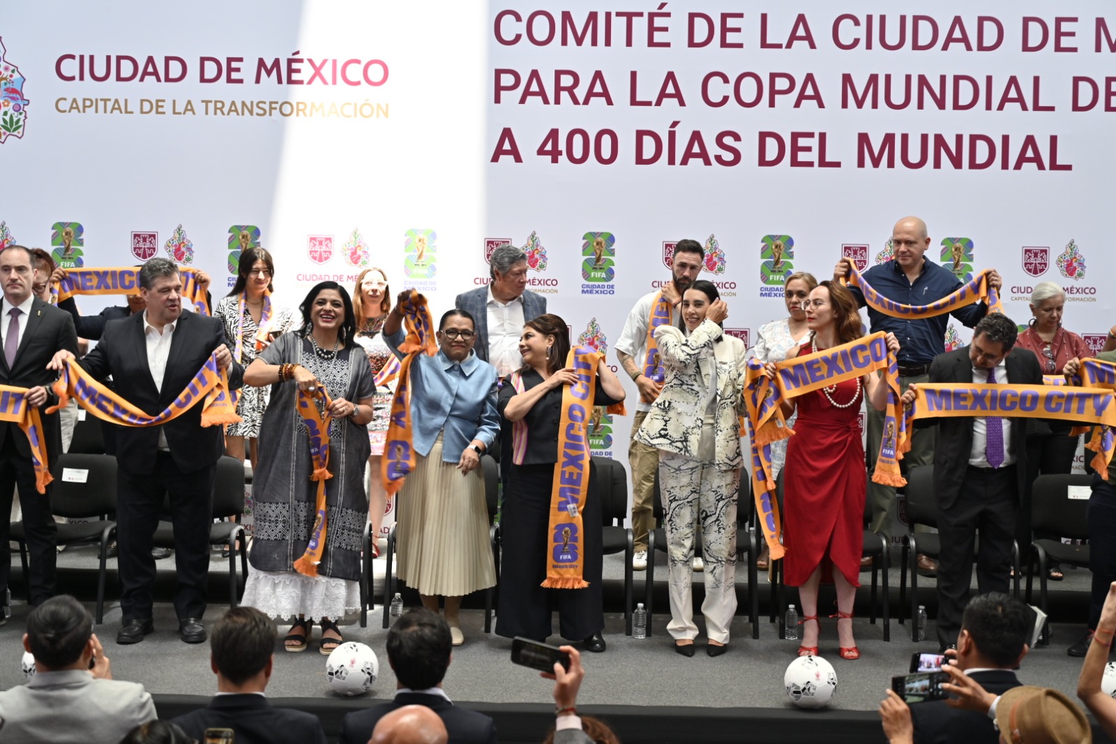 Presenta Clara Brugada acciones para recibir a la Copa Mundial de Fútbol 2026
